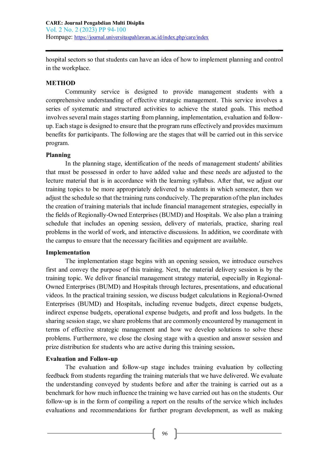 JURIS Effective Strategic Management Planning and Control For A Manager