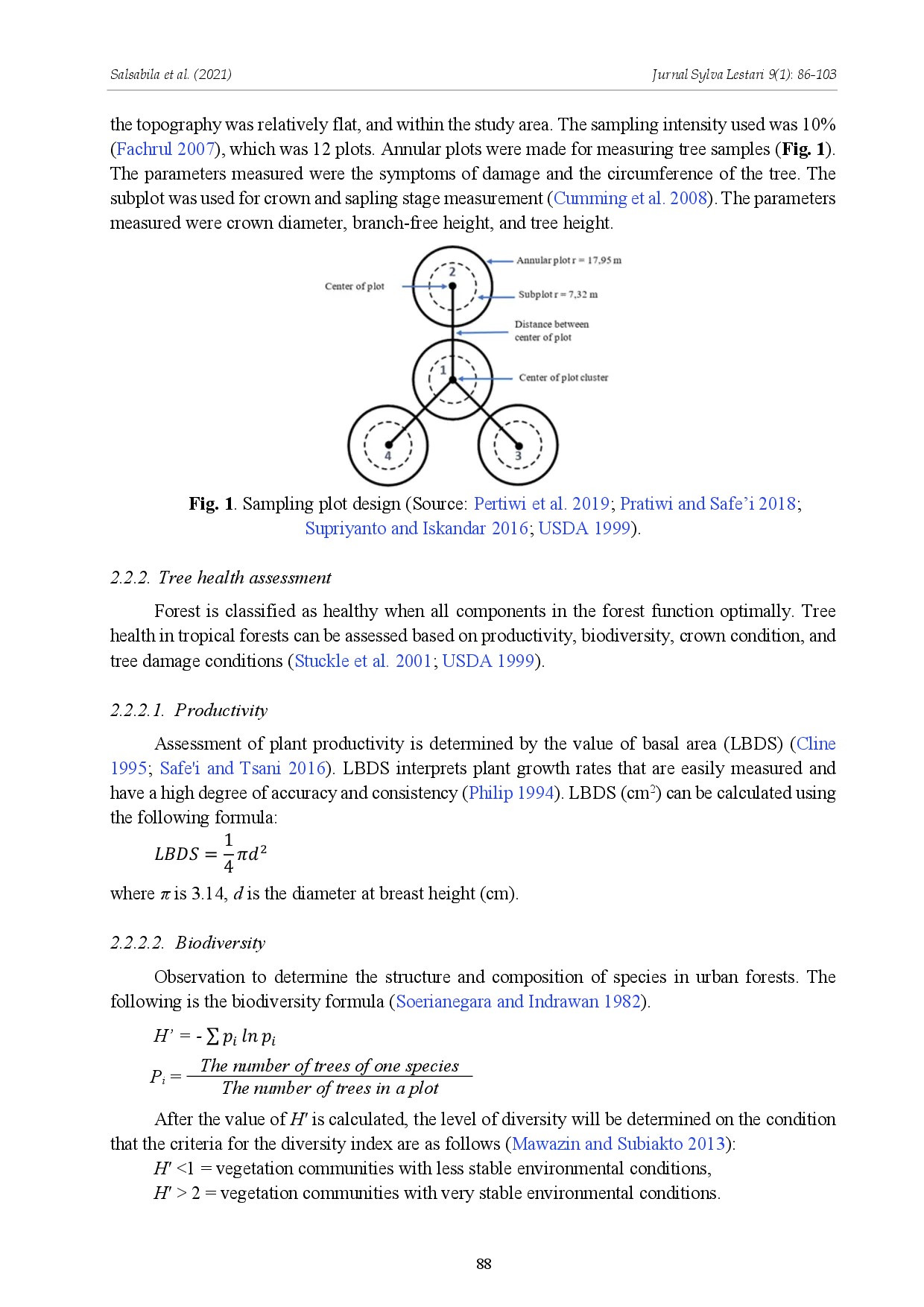 juris Tree Health Management Strategy in Cianjur Urban Forest