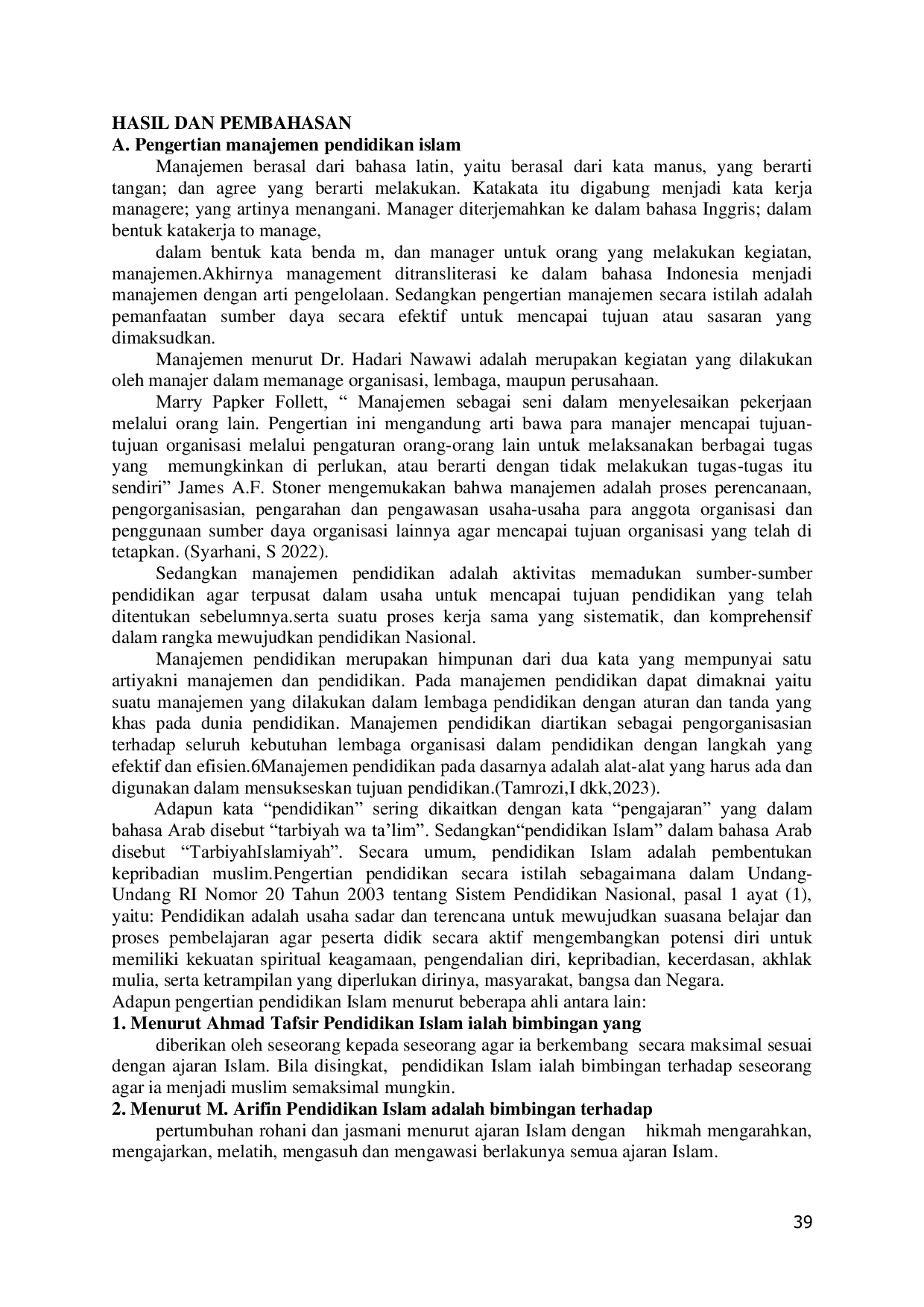 JURIS Konsep Manajemen Pendidikan Islam Dalam Menghadapi Tantangan Globalisasi