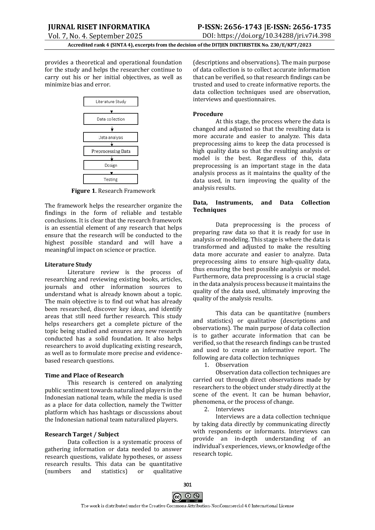 JURIS Analysis of Public Sentiment Towards Naturalized Players in the Indonesian National Team Using the Na ve Bayes Method