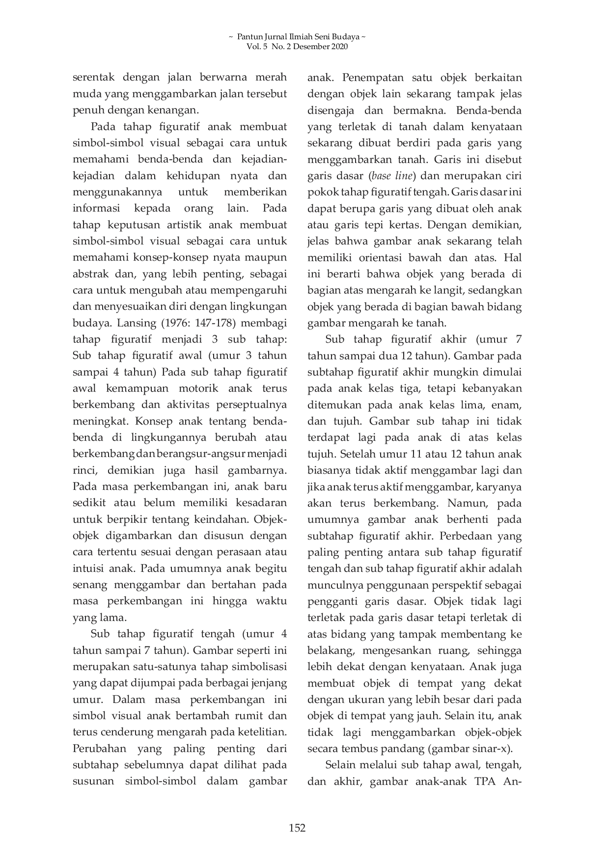 JURIS Ikonologi Gambar Karya Anak TPA An Nawawi Cikeusal