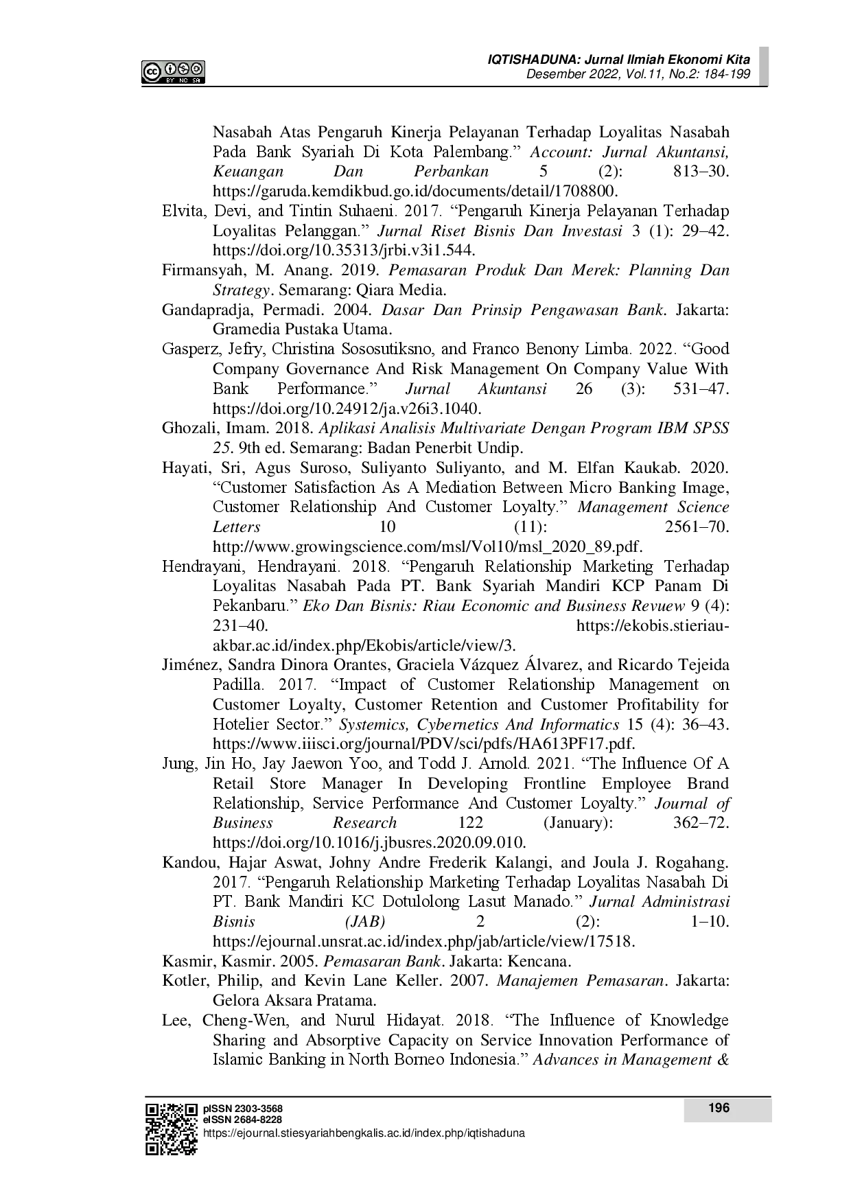 juris Determinan Loyalitas Nasabah Bank NTB Syariah