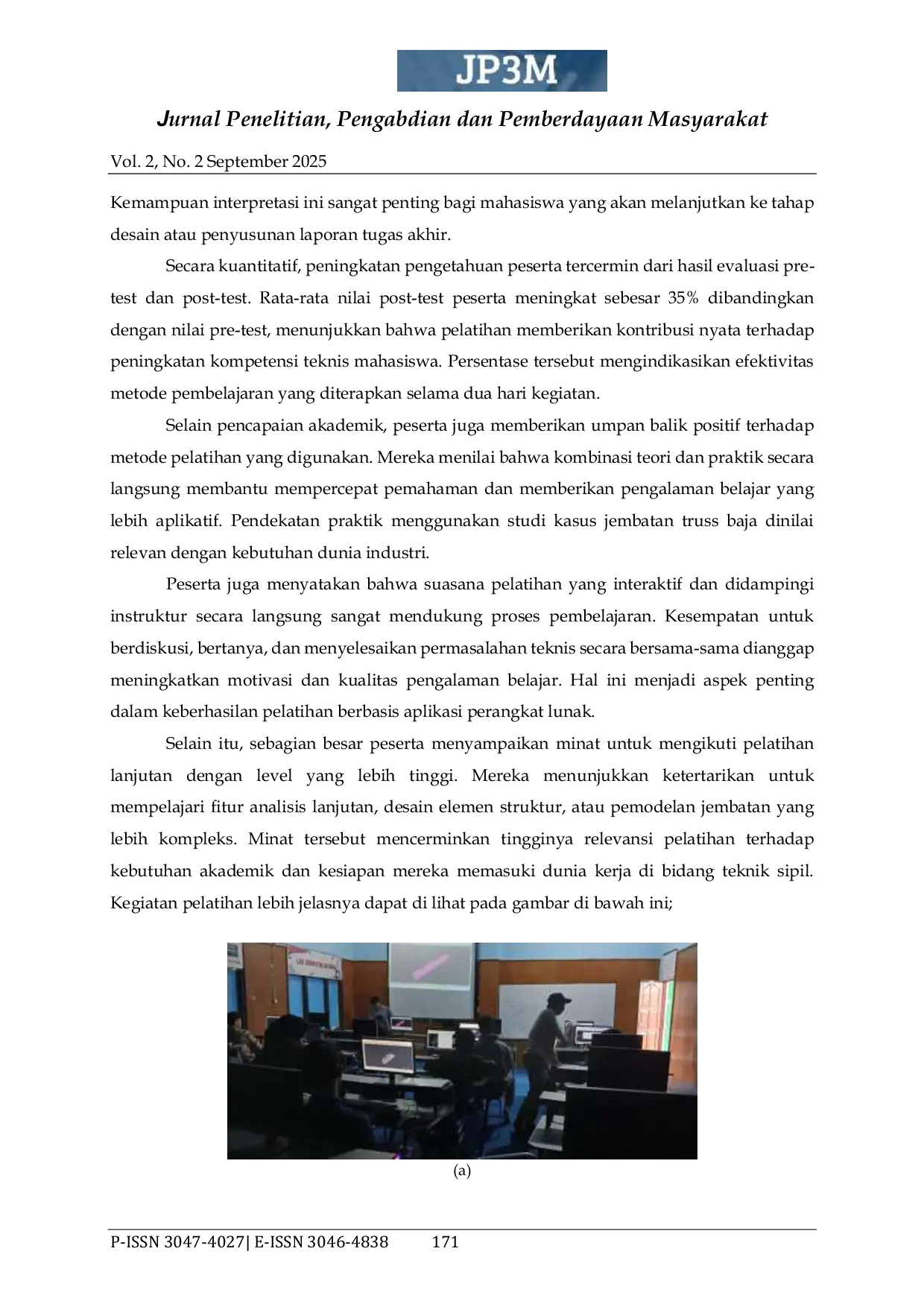 JURIS Pelatihan SAP2000 dalam Desain Jembatan Truss Baja