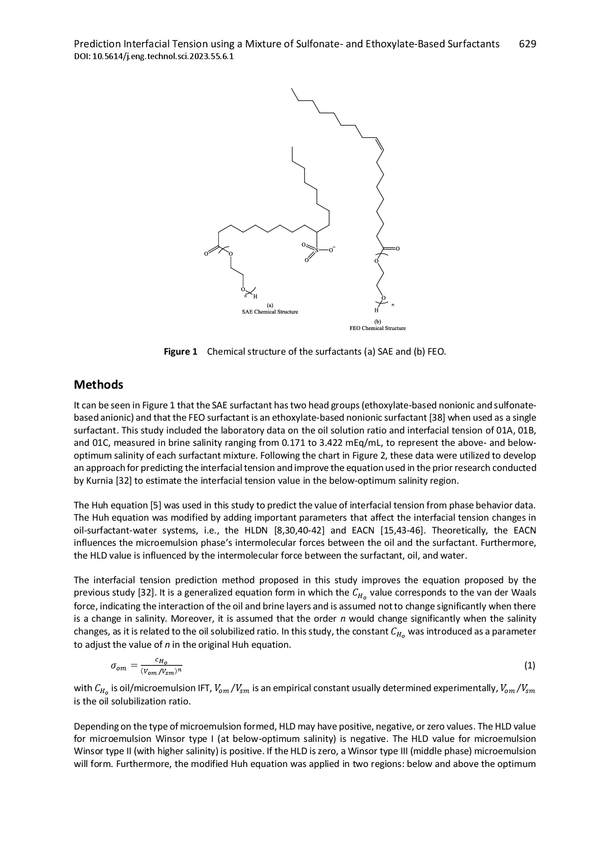 juris Lessons Learned in Interfacial Tension Prediction Using a Mixture of Sulfonate and Ethoxylate based Surfactants in a Waxy Oil brine System