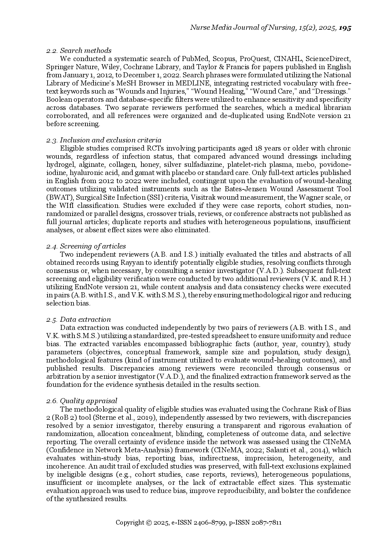 juris Network Meta Analysis of Wound Dressings and Their Effectiveness in Promoting Healing