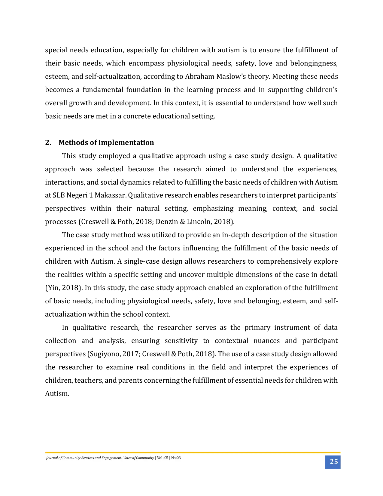 JURIS Fulfillment of Basic Needs for Children with Special Needs A Case Study of Children with Autism at SLB Negeri 1 Makassar