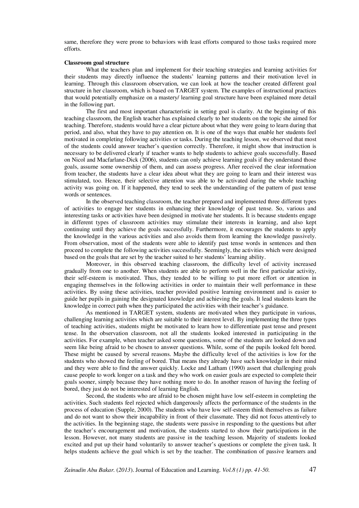 juris Goal Setting Learning Principles A Lesson From Practitioner