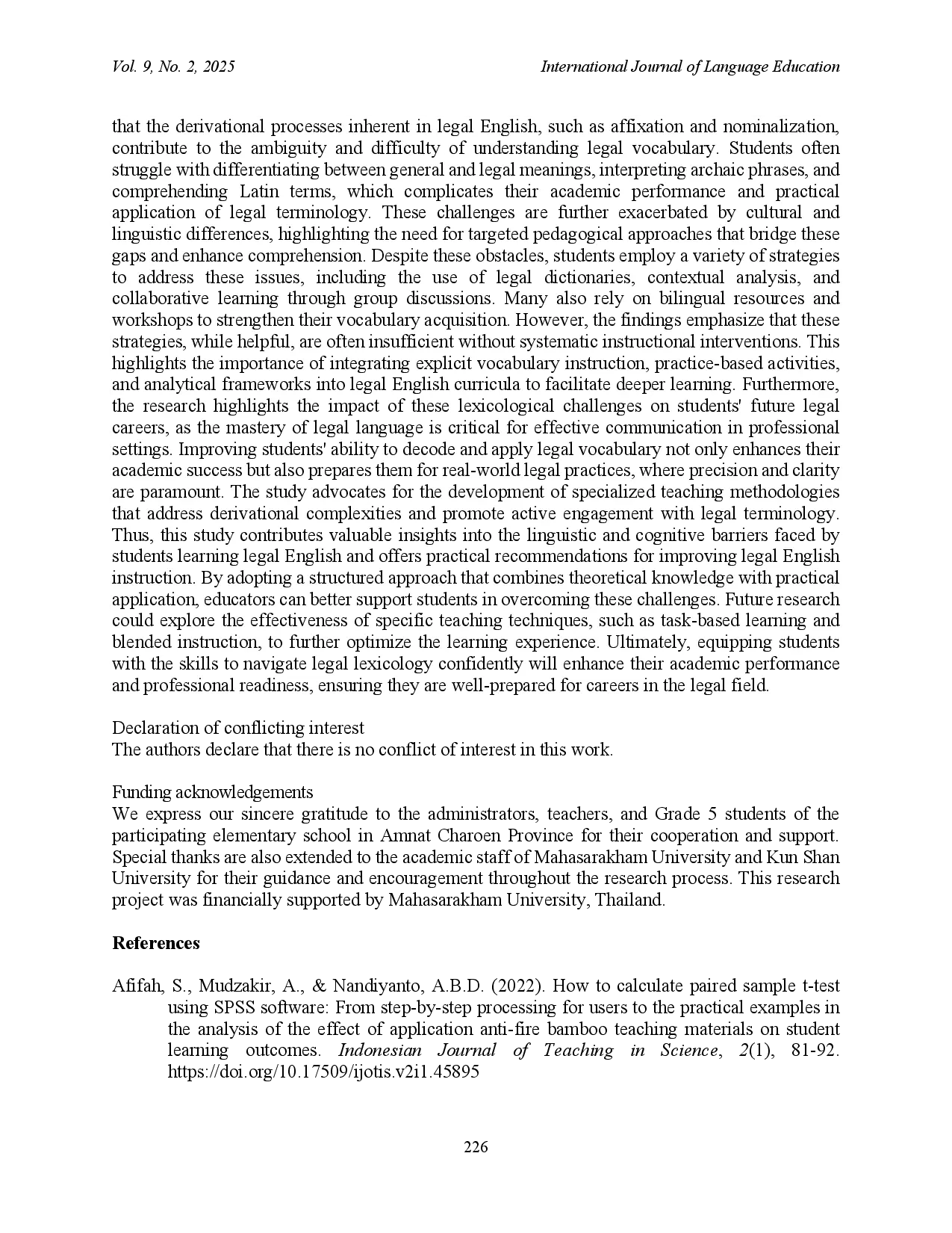 juris Enhancing English Reading Comprehension and Critical Thinking through Murdoch Integrated Approach A Language Education Study about Sustainable Development Goals SDGs
