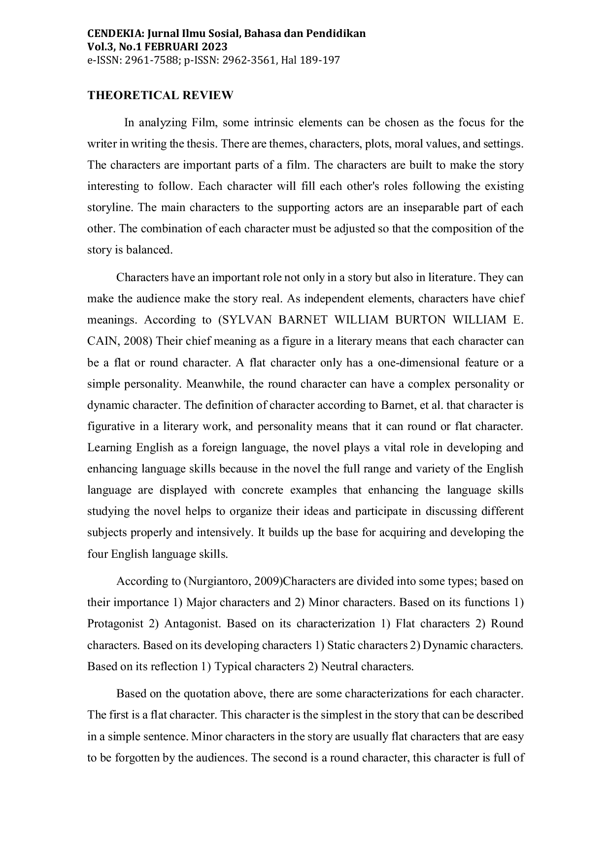 JURIS The Characters In The Pursuit Of Happyness