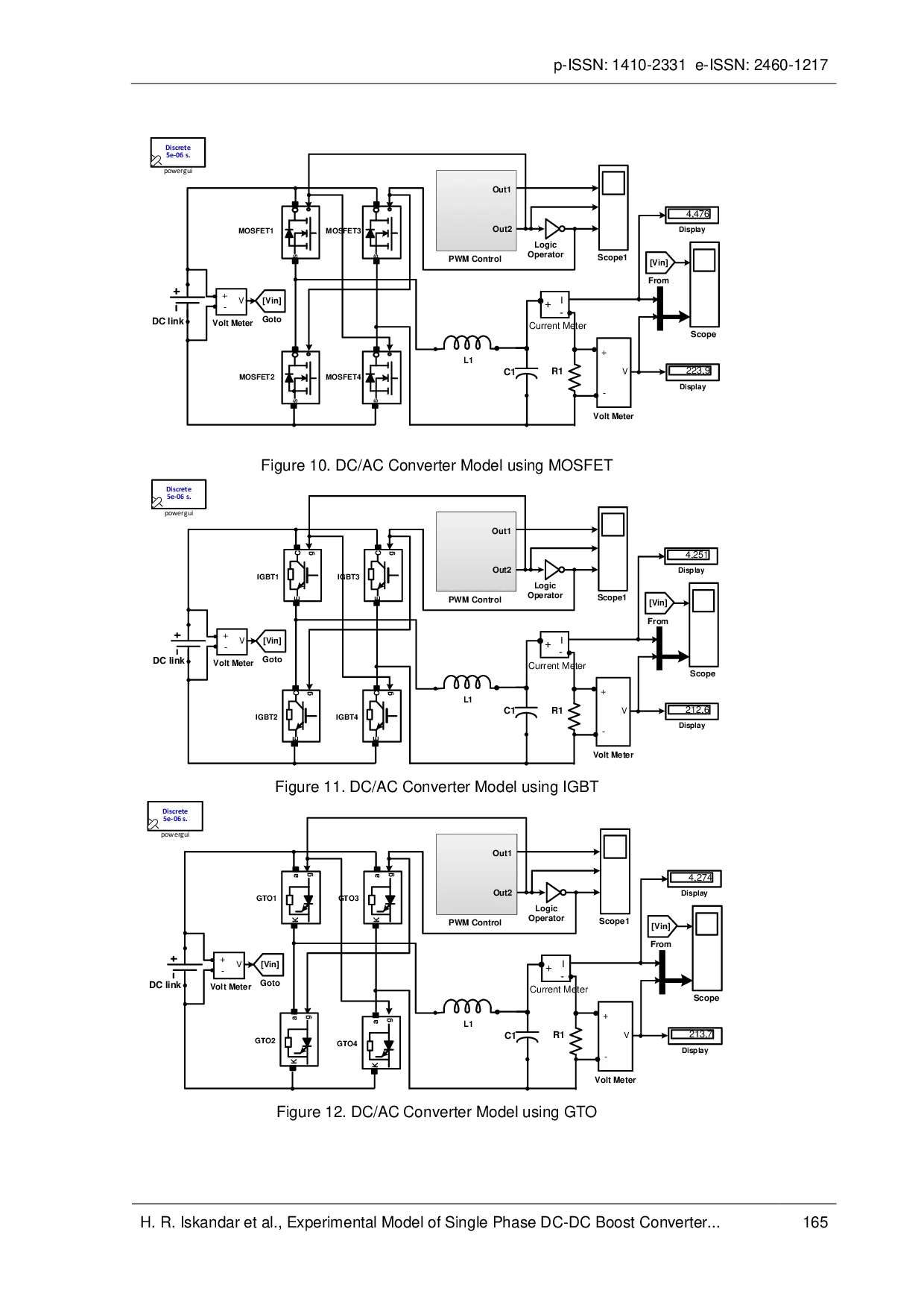 JURIS Experimental Model of Single Phase DC DC Boost Converter for 1000 Wp Photovoltaic Application
