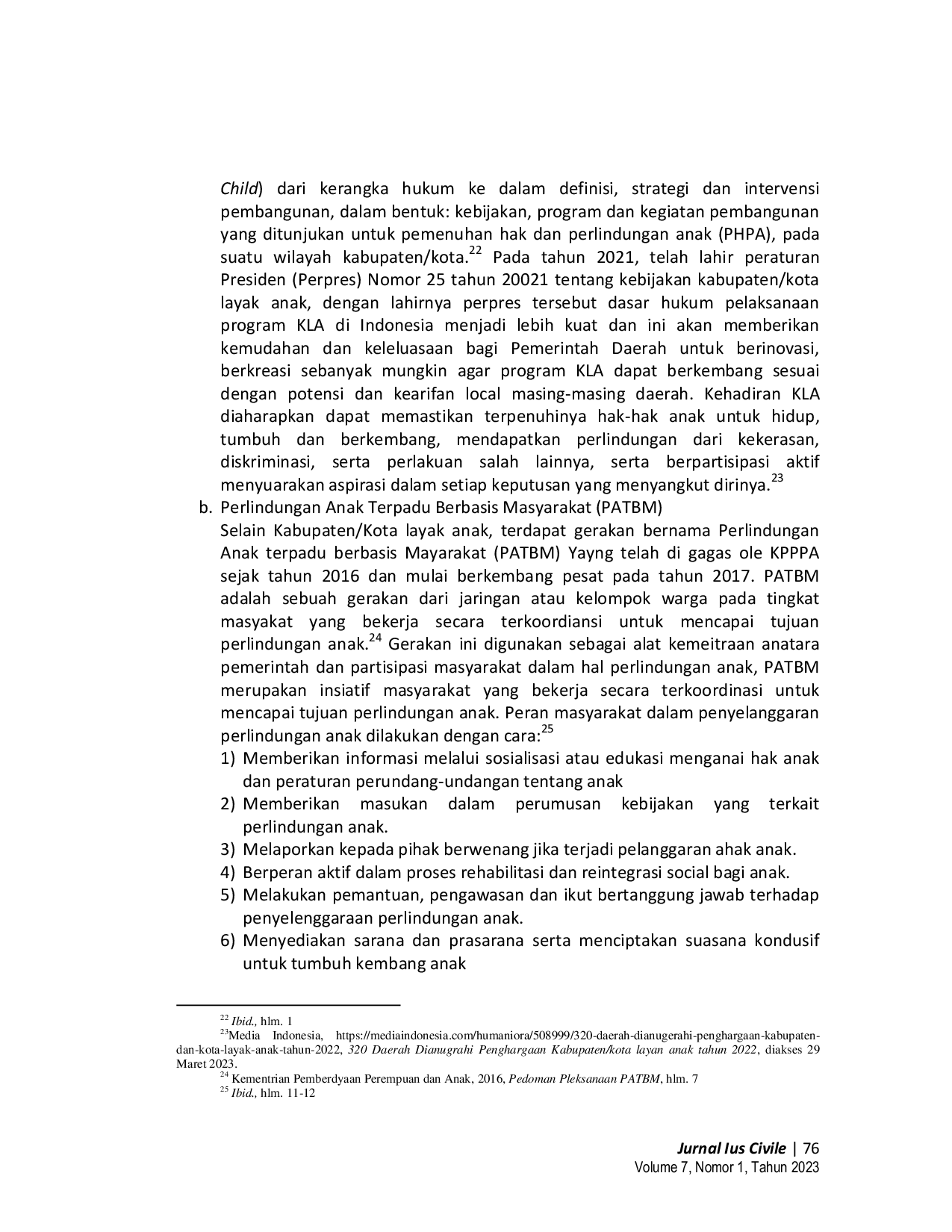 JURIS Perlindungan Hukum Terhadap Korban Ekspolitasi Seksual Komersial Anak ESKA Dalam Ranah Pariwisata