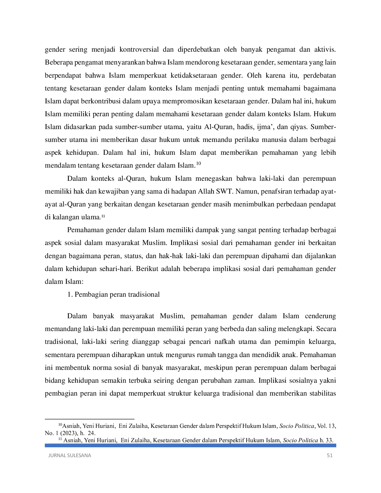 JURIS Hermeneutika Gender Teks Al Qur an dan Hadis