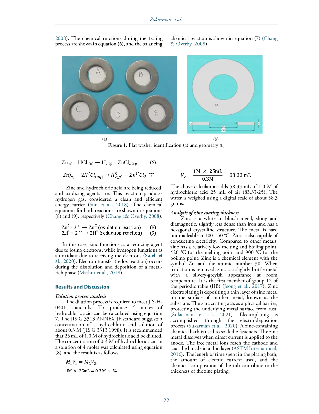 juris Analysis Redox Reaction on Zinc Coating Thickness Test in Metal Processing Industry of Small and Medium Enterprises