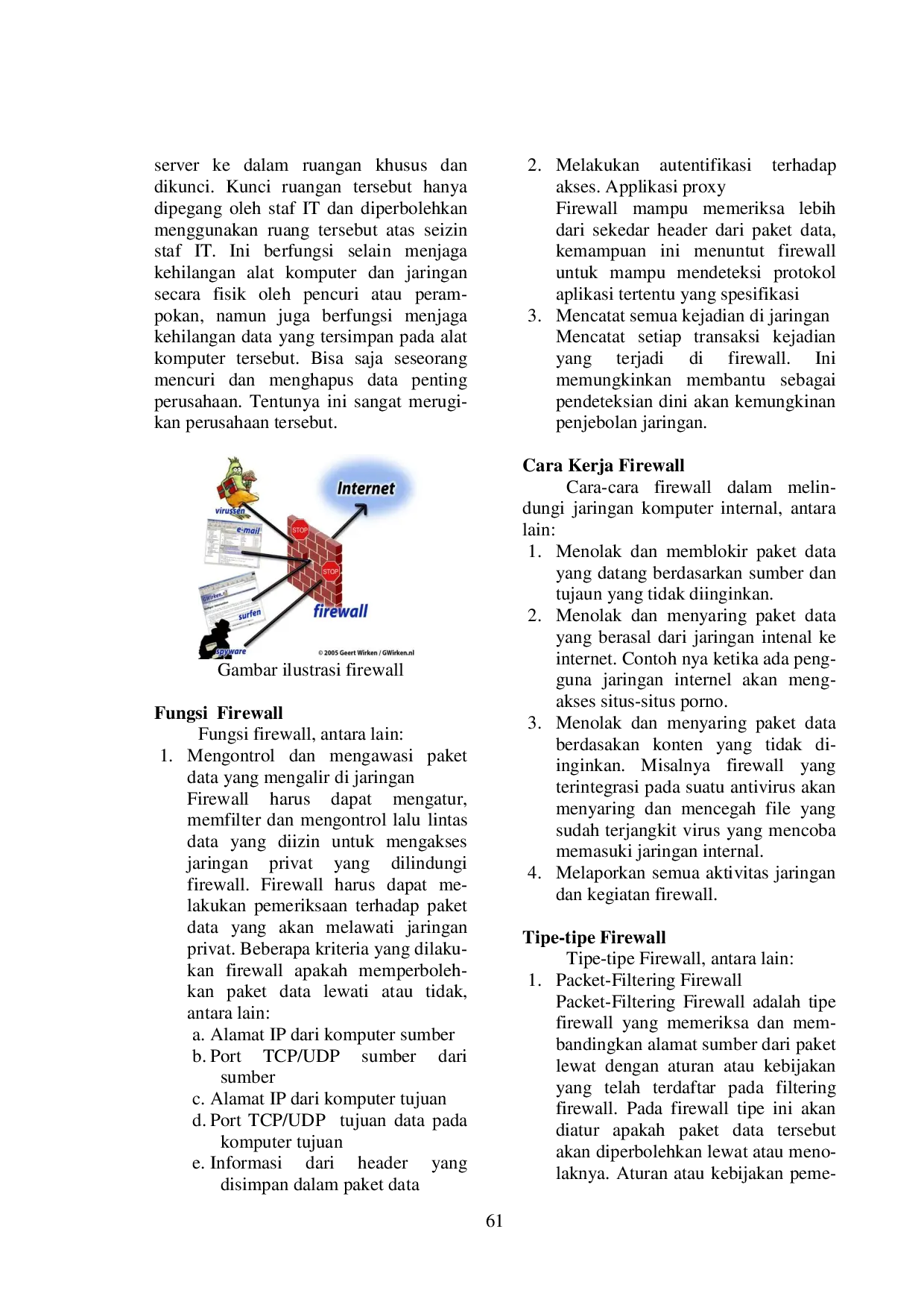 JURIS Firewall Dan Iptables Pada Jaringan Komputer