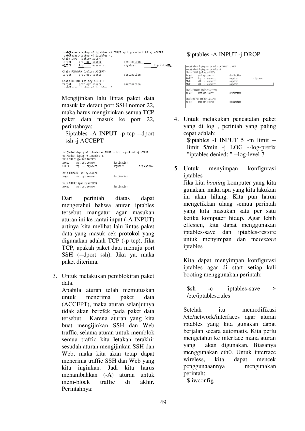 JURIS Firewall Dan Iptables Pada Jaringan Komputer