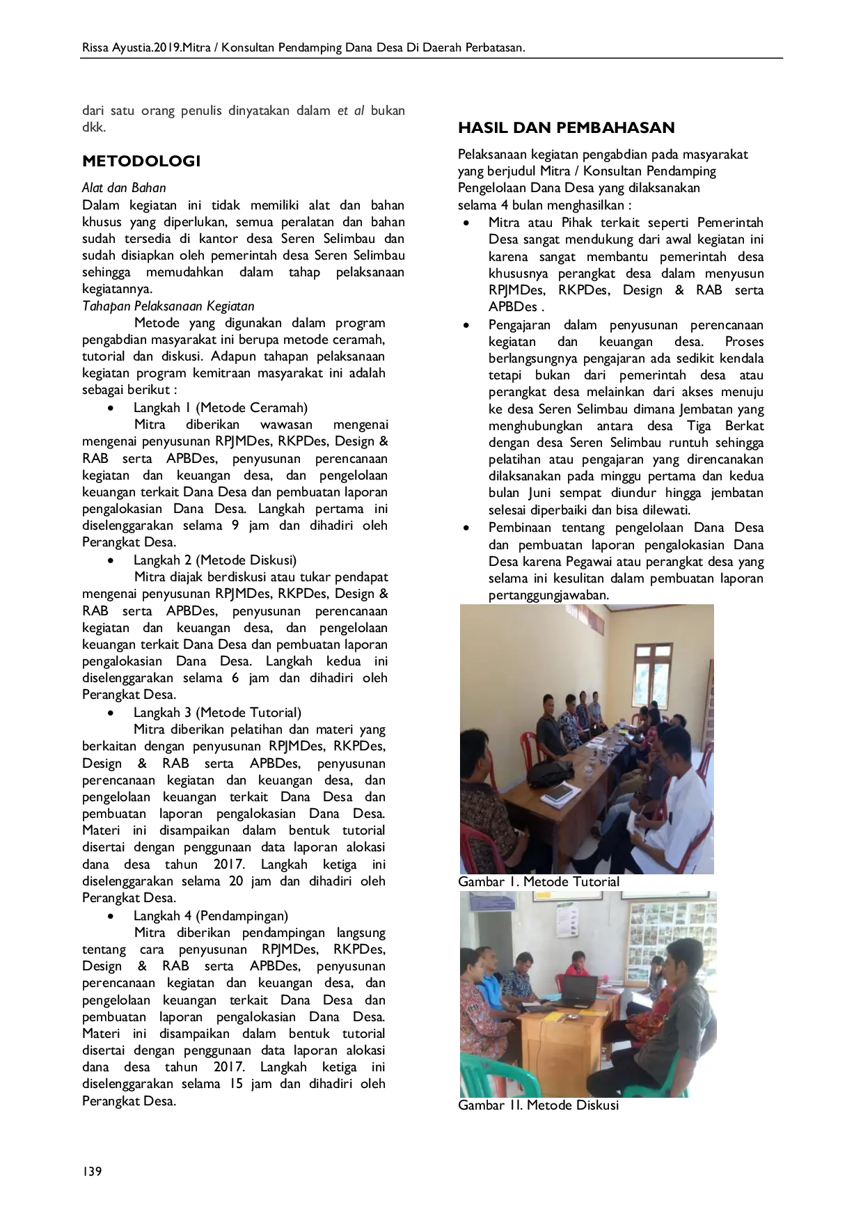 JURIS Mitra Konsultan Pendamping Dana Desa Di Daerah Perbatasan