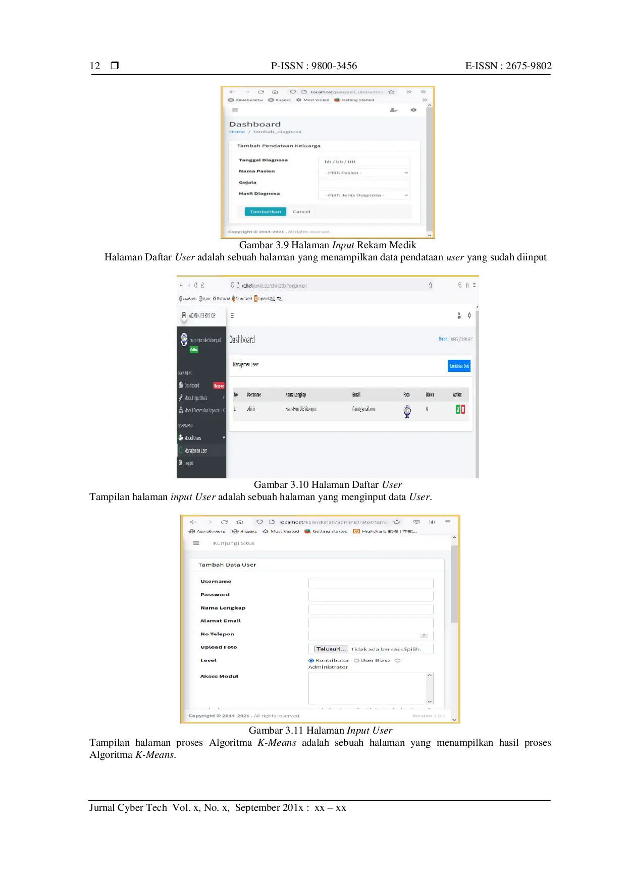 JURIS Penerapan Data Mining Untuk Mengetahui Potensi Penyebaran Penyakit DBD Menggunakan Metode Algoritma K Means