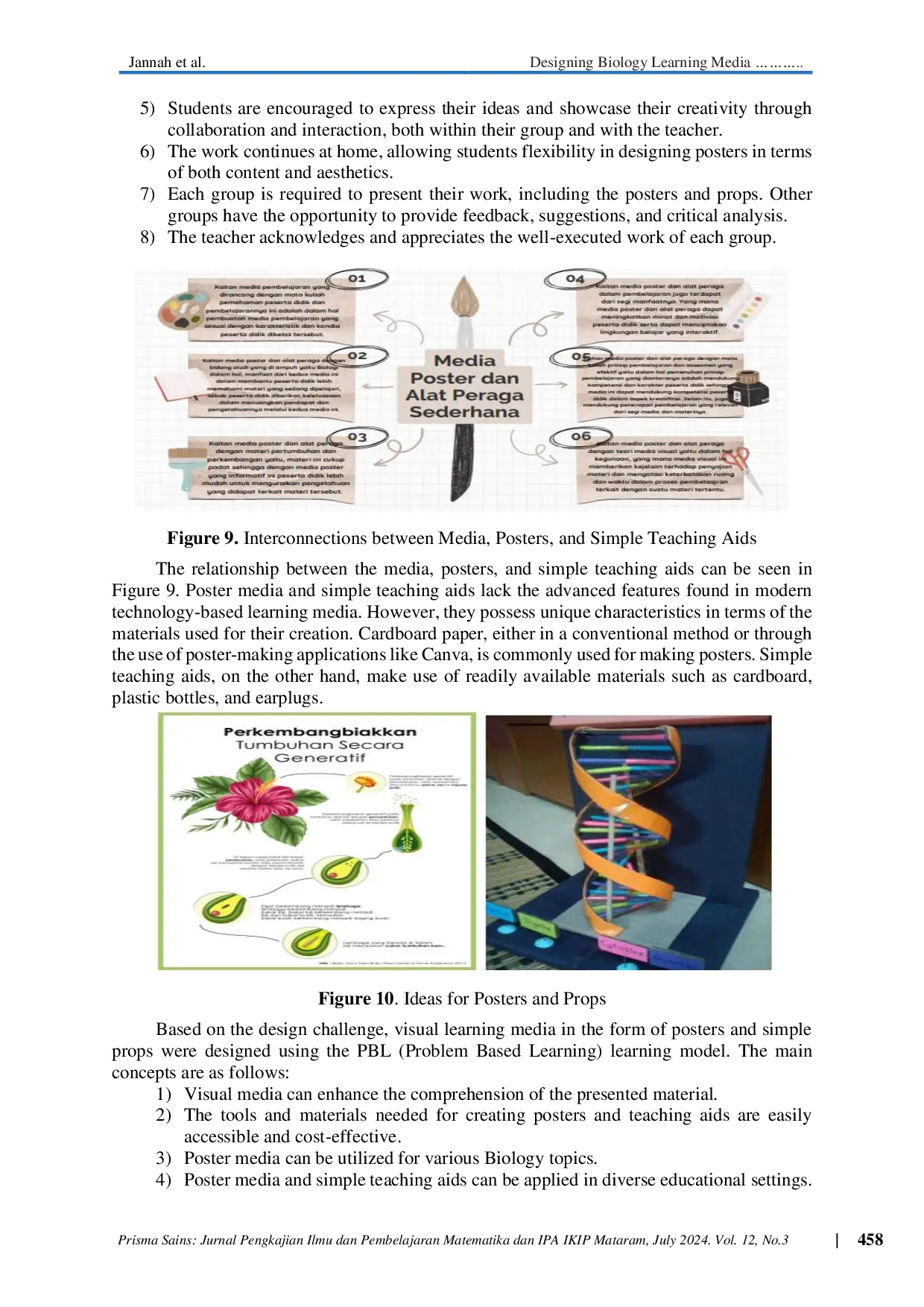 JURIS Designing Biology Learning Media to Increase Student Interest using Design Thinking Method