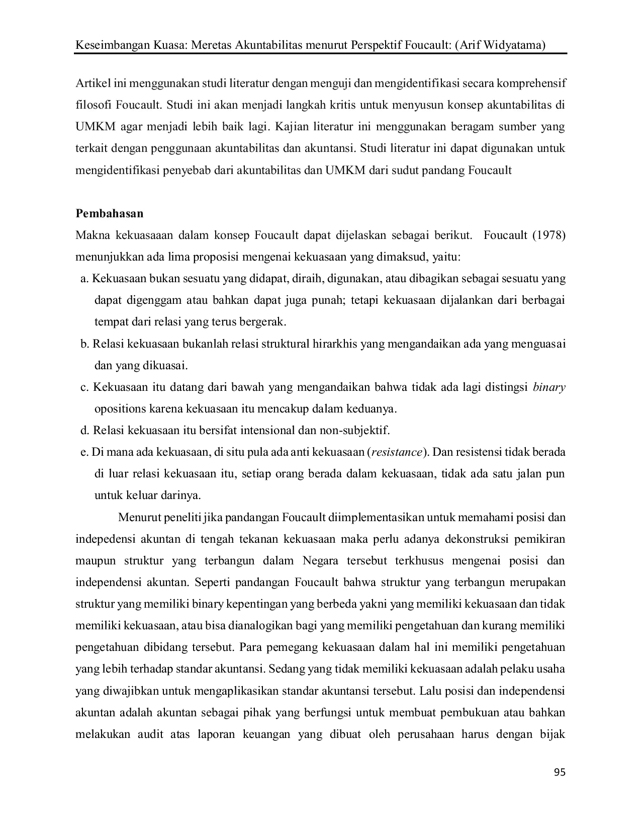 JURIS Power Balance Hacking Accountability from a Foucauldian Perspective