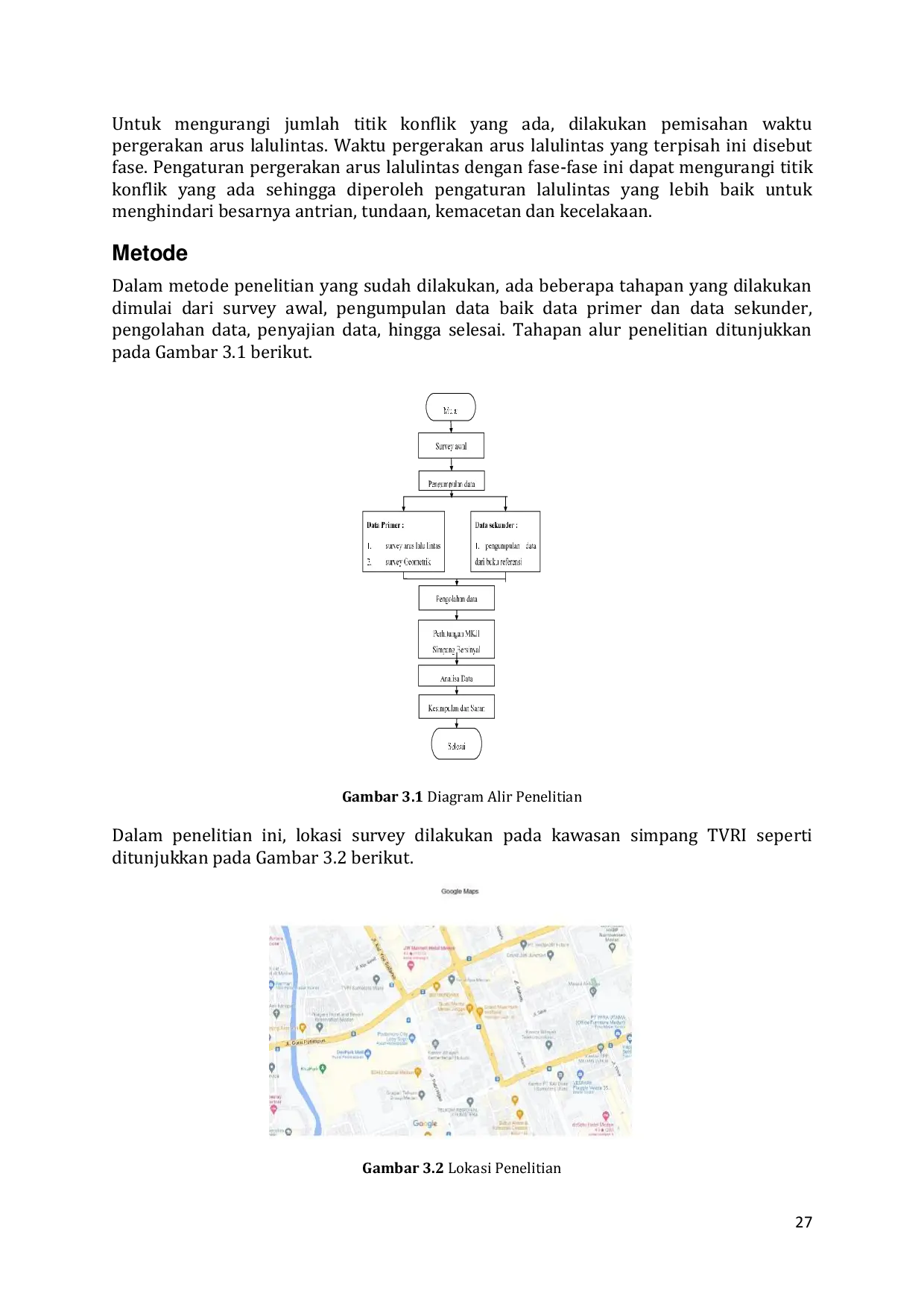 JURIS Analisa Kinerja Bersinyal Pada Jalan Pasca Perubahan Arus Di Kota Medan