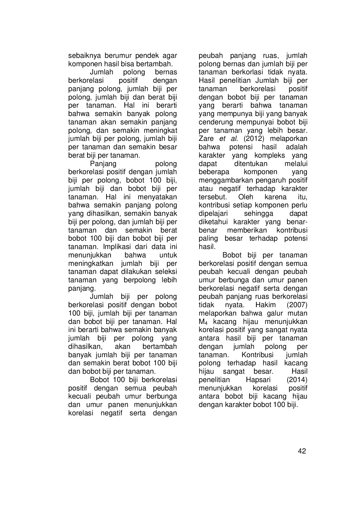 JURIS Generational Analysis of Generations of M2 and M3 of Green Beans crop Vigna radiata L Gamma ray Radiation Results