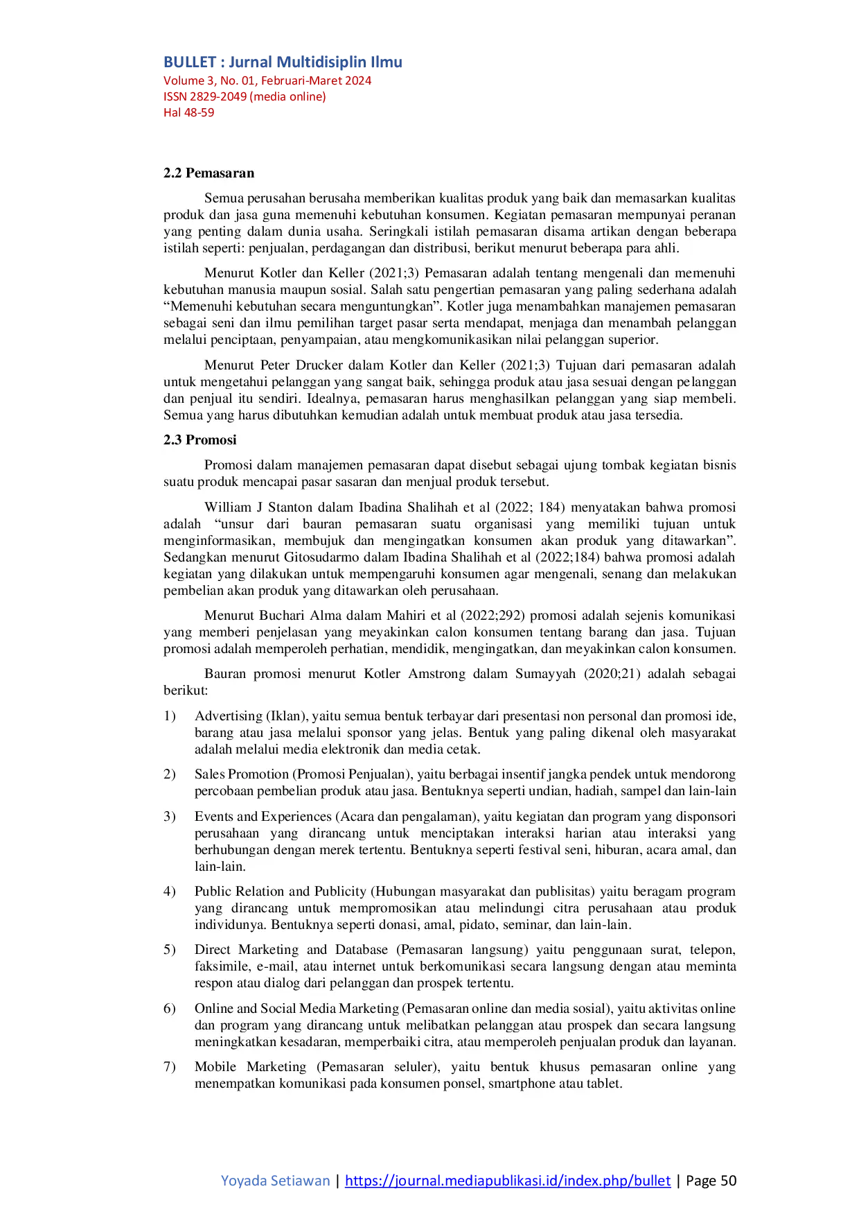 JURIS Pengaruh Google Maps Sebagai Media Promosi Dan Kualitas Produk Terhadap Keputusan Pembelian Produk Umkm Disablonin Sidoarjo