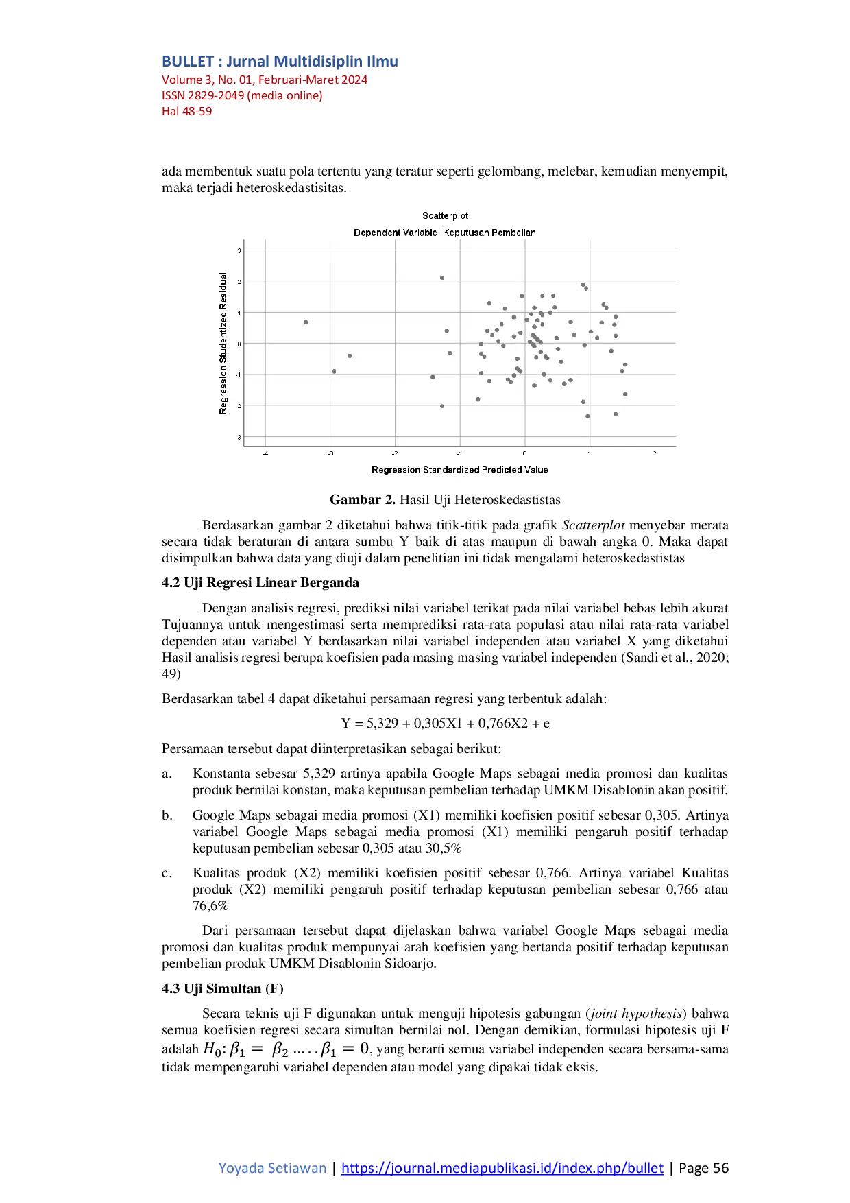 JURIS Pengaruh Google Maps Sebagai Media Promosi Dan Kualitas Produk Terhadap Keputusan Pembelian Produk Umkm Disablonin Sidoarjo