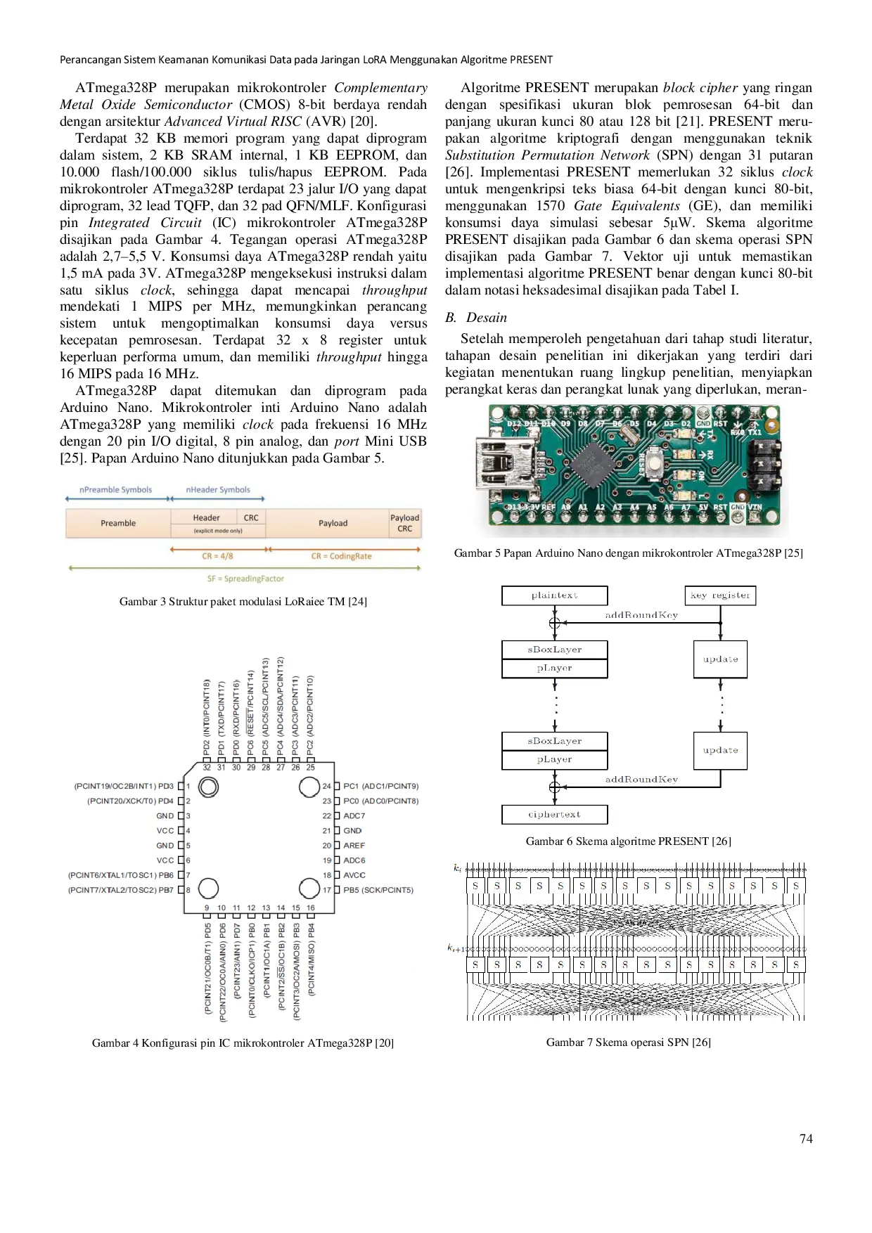 JURIS Designing Data Communication Security System on LoRA Network Using PRESENT Algorithm