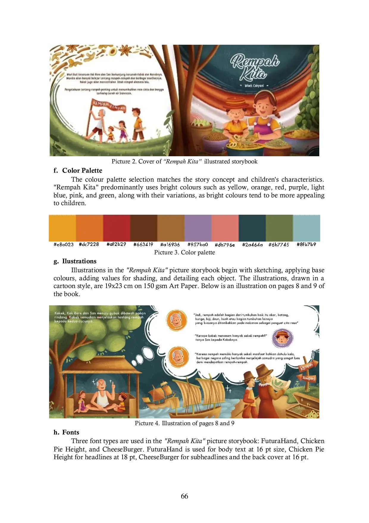 JURIS Development of Rempah Kita illustrated book to introduce spice diversity to children aged 7 12