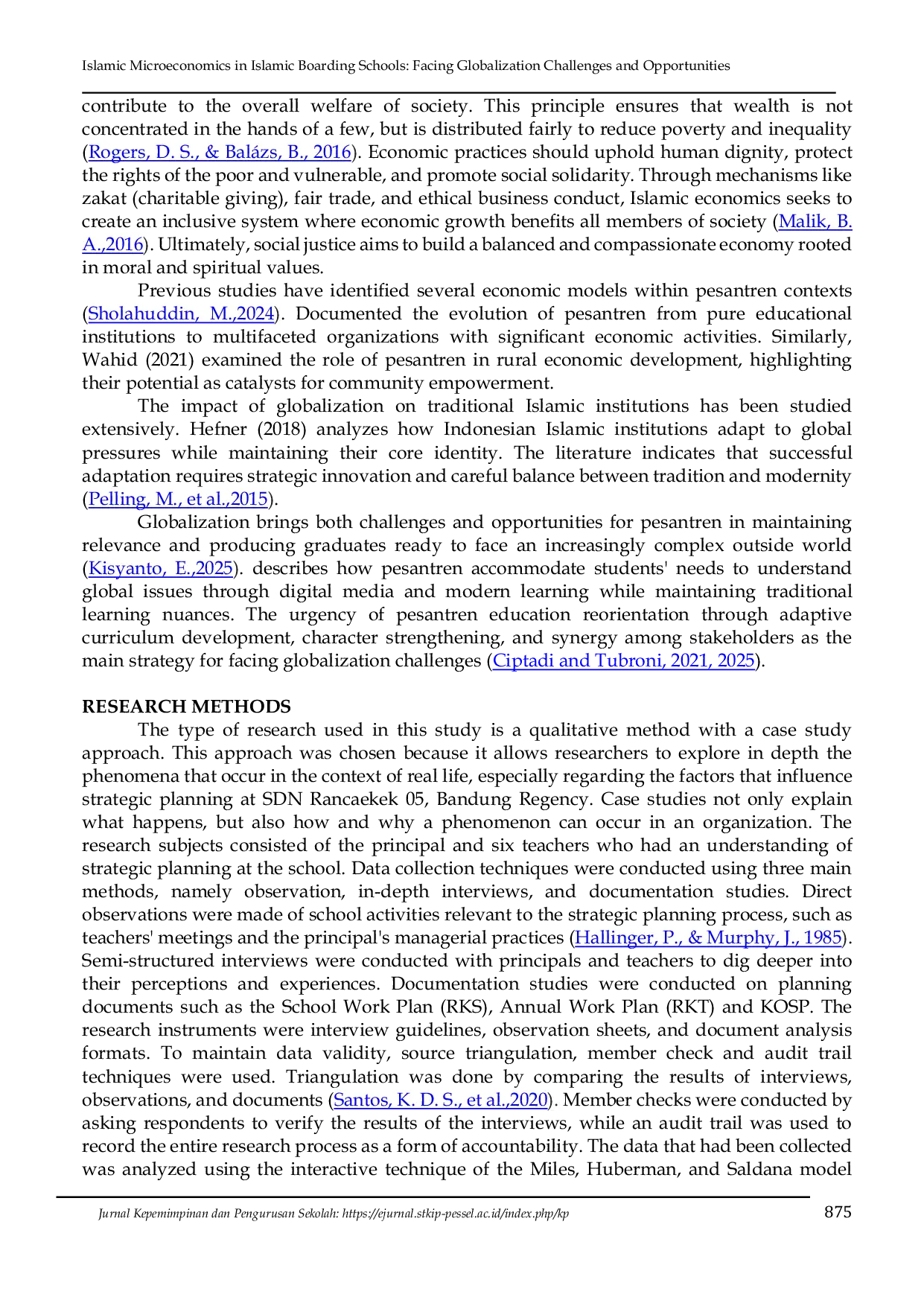JURIS Islamic Microeconomics in Islamic Boarding Schools Facing Globalization Challenges and Opportunities