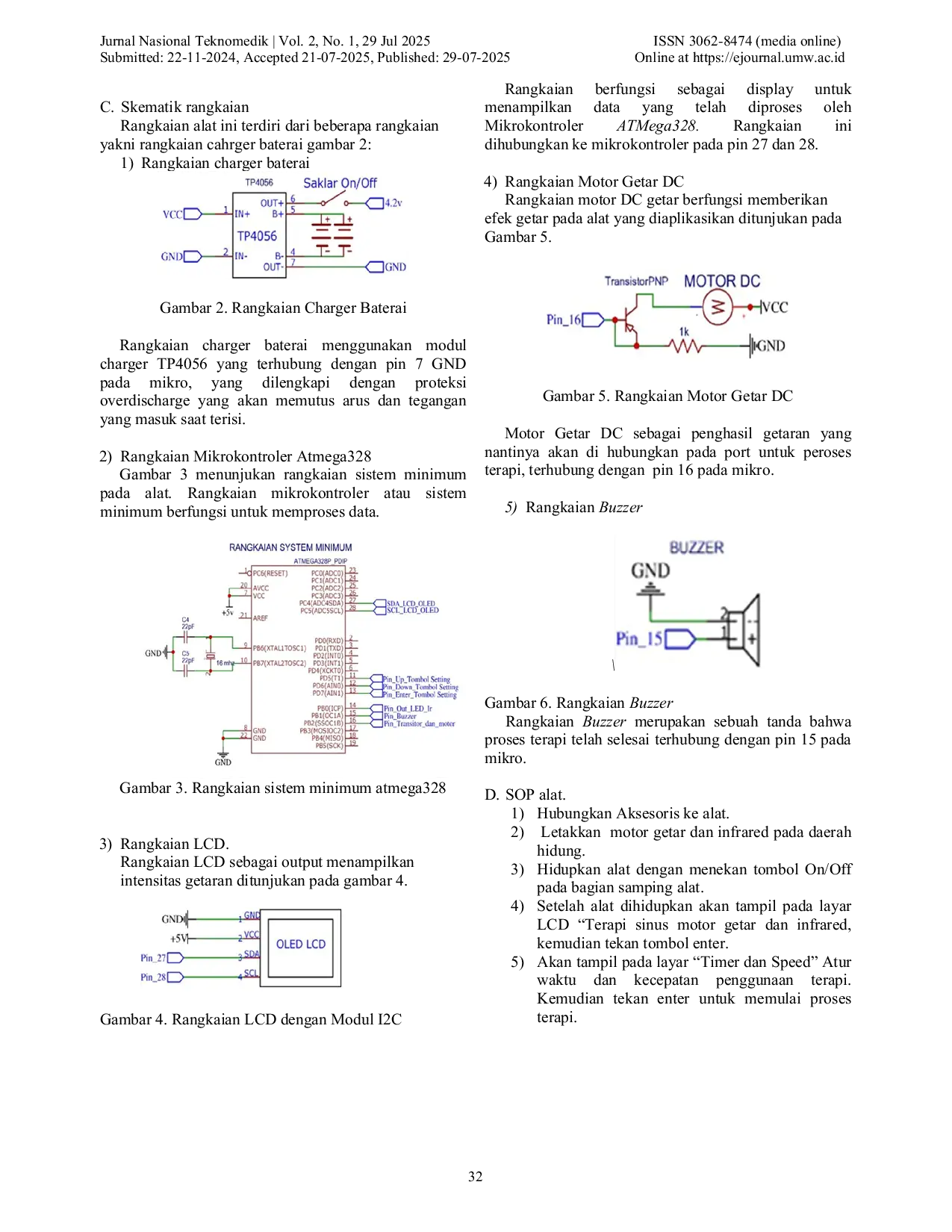 JURIS The designing a sinusitis therapy device using vibration and infrared methods Rancang bangun alat terapi sinusitis dengan metode getar dan infrared