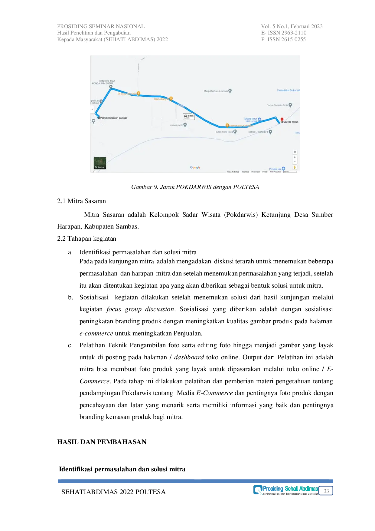 JURIS Peningkatan Branding Produk untuk Menunjang Strategi Pemasaran Online Produk Tenun di Desa Sumber Harapan Kabupaten Sambas