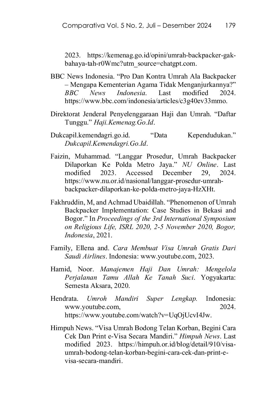 JURIS ANALISIS KEDUDUKAN HUKUM UMRAH MANDIRI DALAM KERANGKA REGULASI INDONESIA