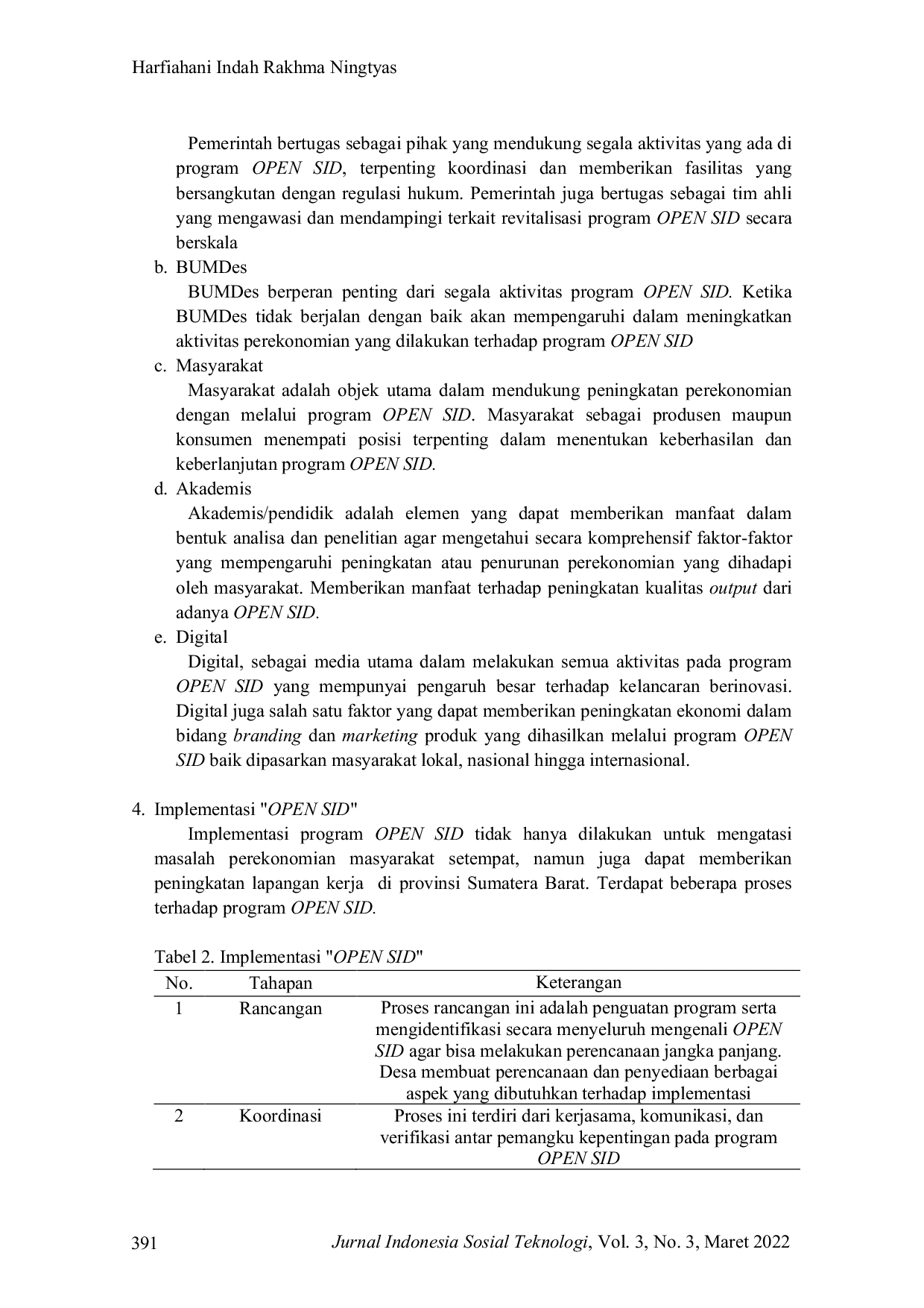 JURIS Penguatan Optimalisasi BUMDes dengan Metode OVOP One Village One Product Sebagai Penggerak Pengembangan Perekonomian Desa