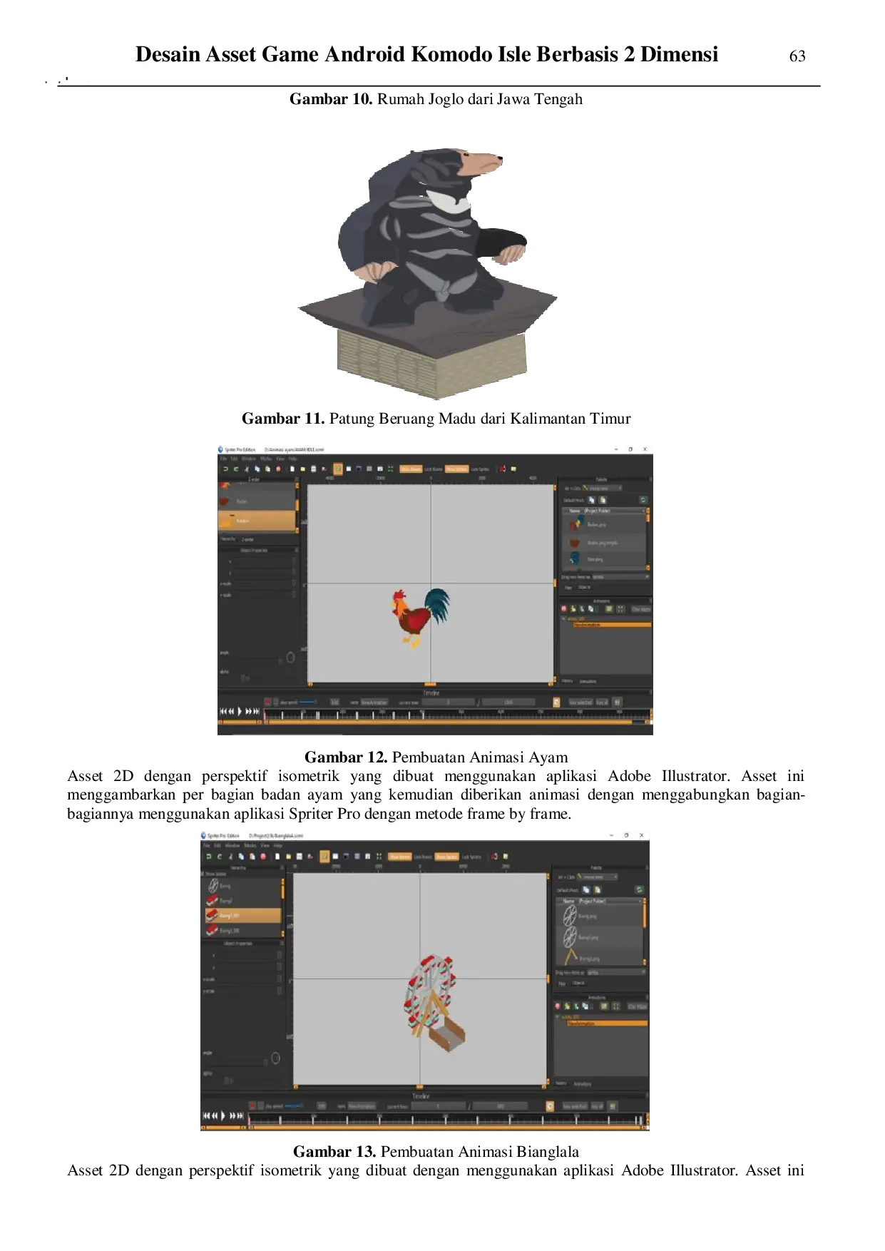 JURIS Desain Asset Game Android Komodo Isle Berbasis 2 Dimensi