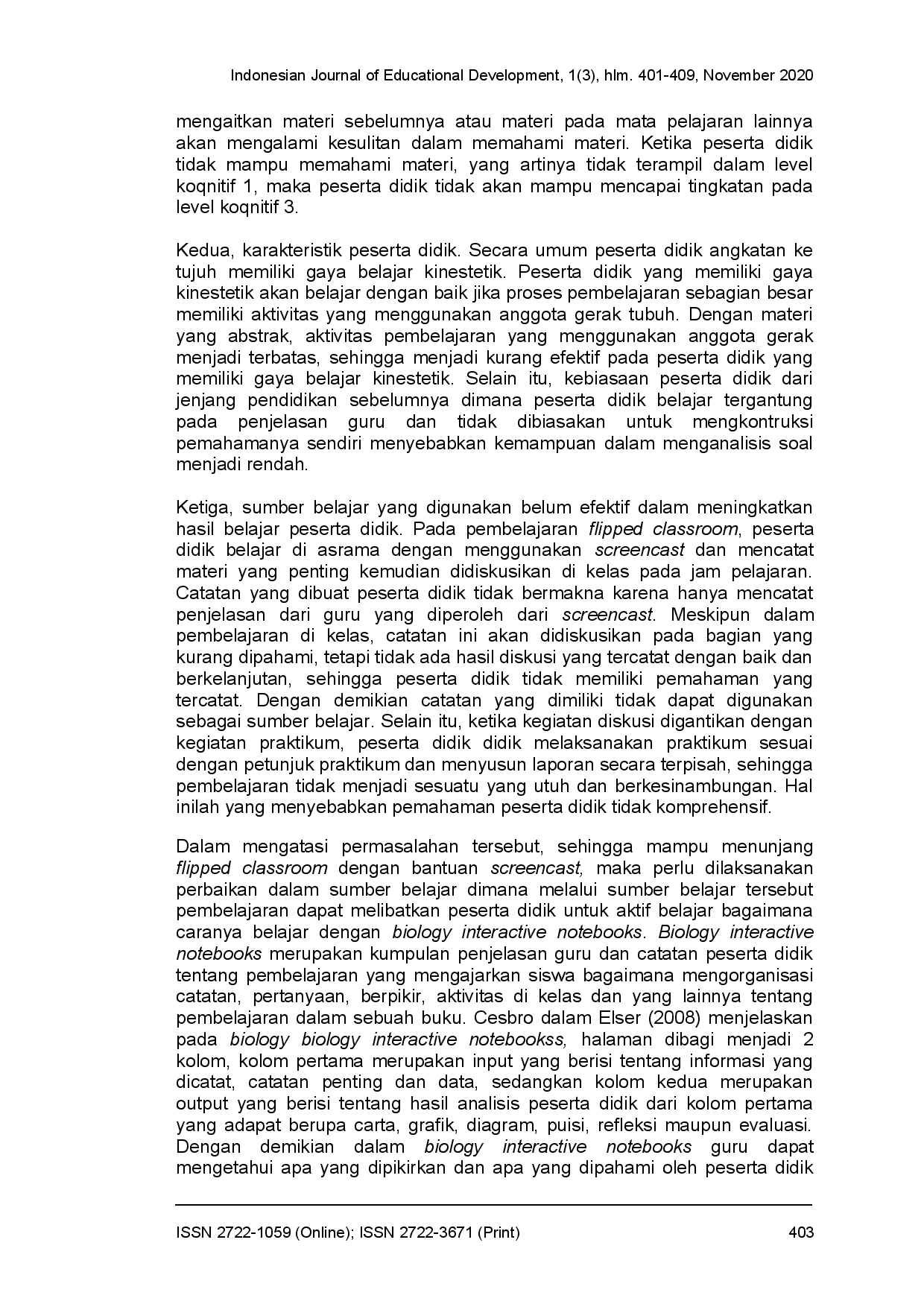 juris Penerapan biology interactive notebooks dalam flipped classroom untuk meningkatkan hasil belajar biologi
