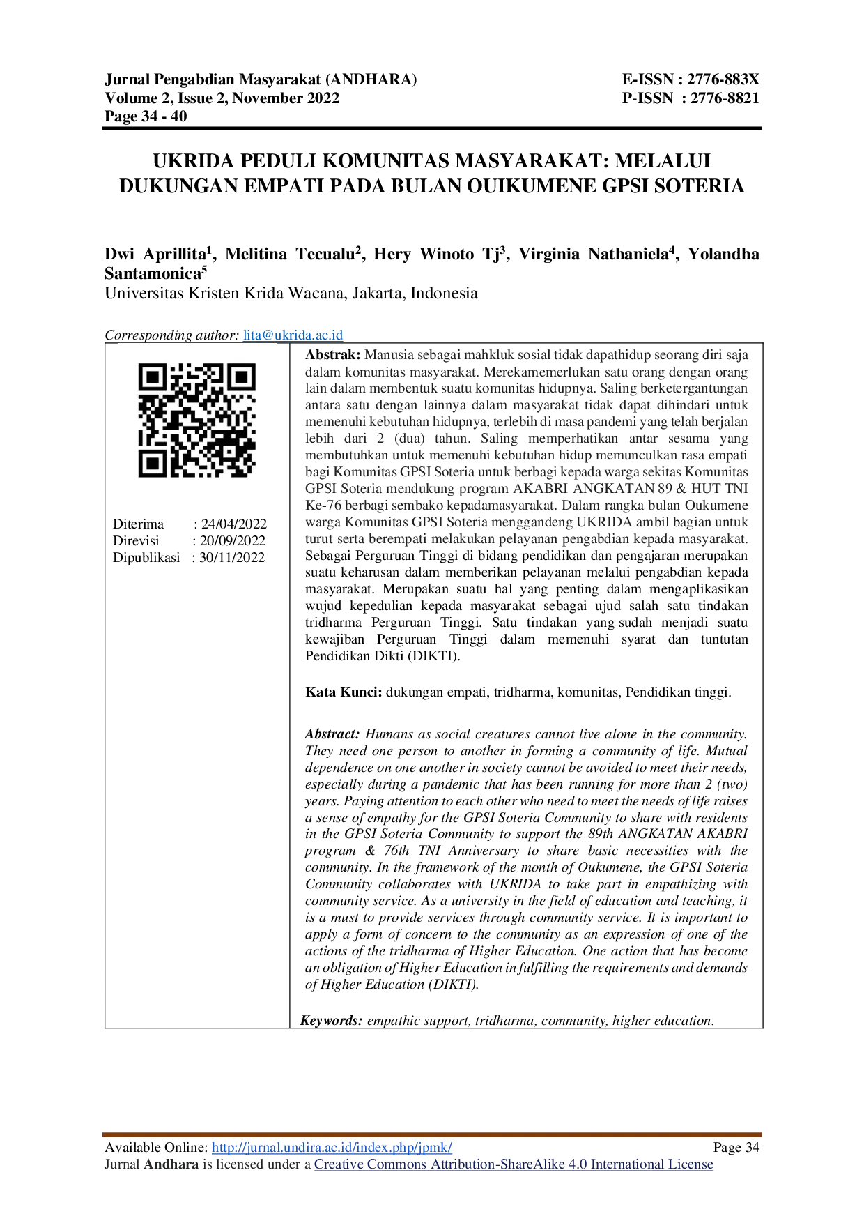 JURIS Ukrida Peduli Komunitas Masyarakat Melalui Dukungan Empati Pada Bulan Oukumene Gpsi Soteria