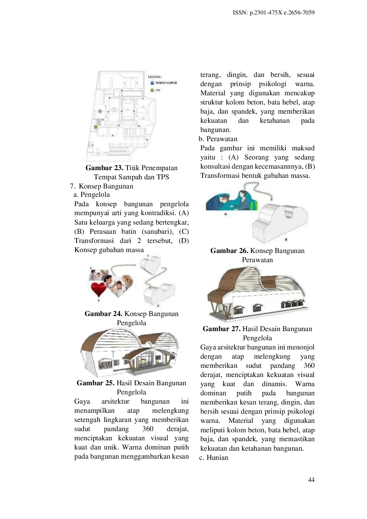 JURIS Redesain Panti Rehabilitasi Gangguan Jiwa Yayasan Al Fajar Berseri Pendekatan Konsep Ekologi Kabupaten Bekasi