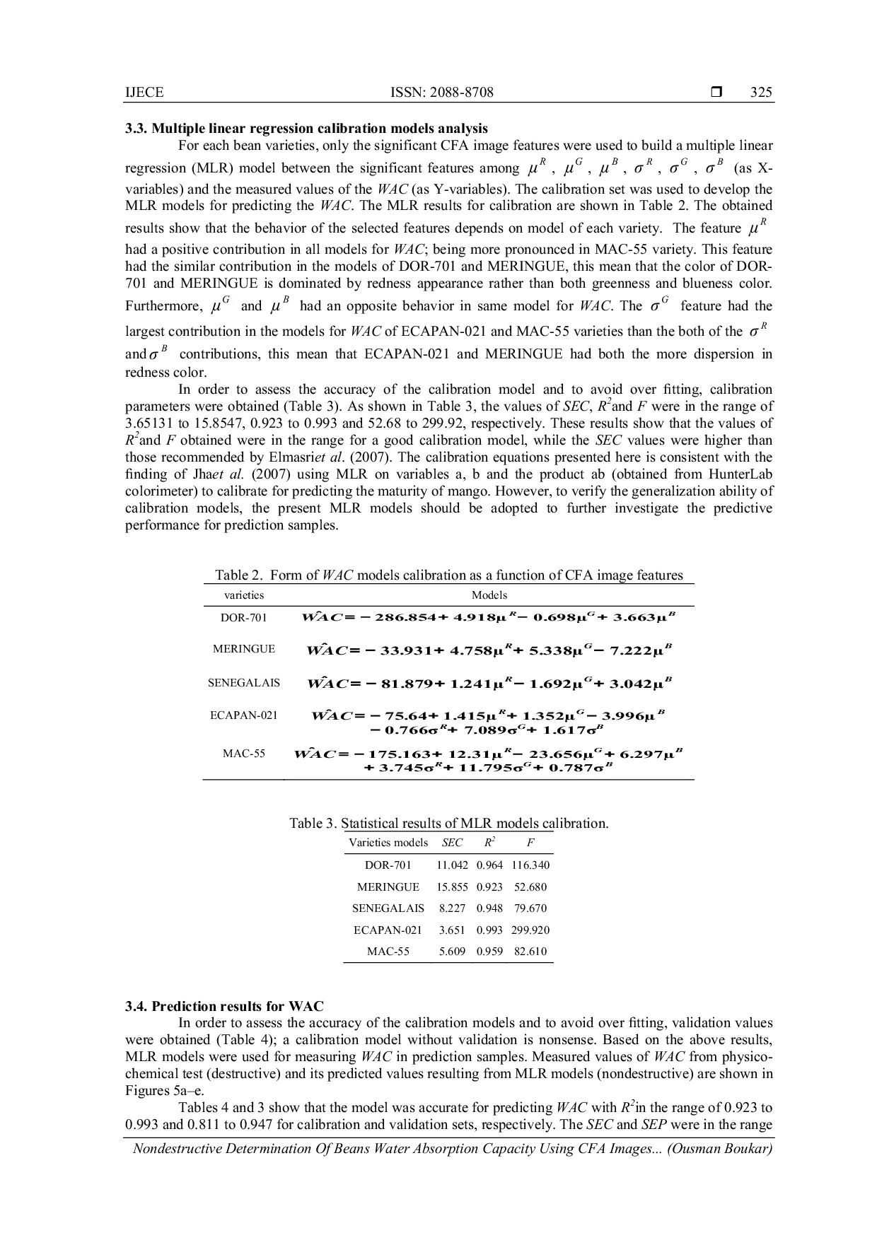JURIS Nondestructive Determination Of Beans Water Absorption Capacity Using CFA Images Analysis For Hard To Cook Evaluation