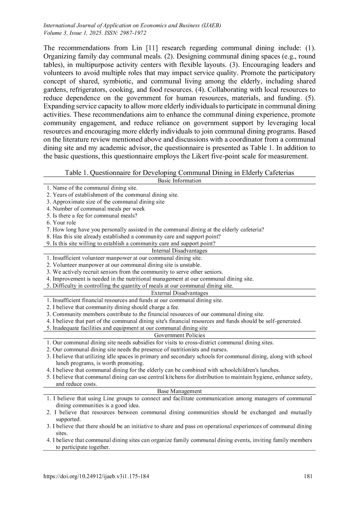 JURIS Studi Kasus Peningkatan Efektivitas Operasional Program Makanan Kongregat untuk Lansia di Kabupaten Chiayi