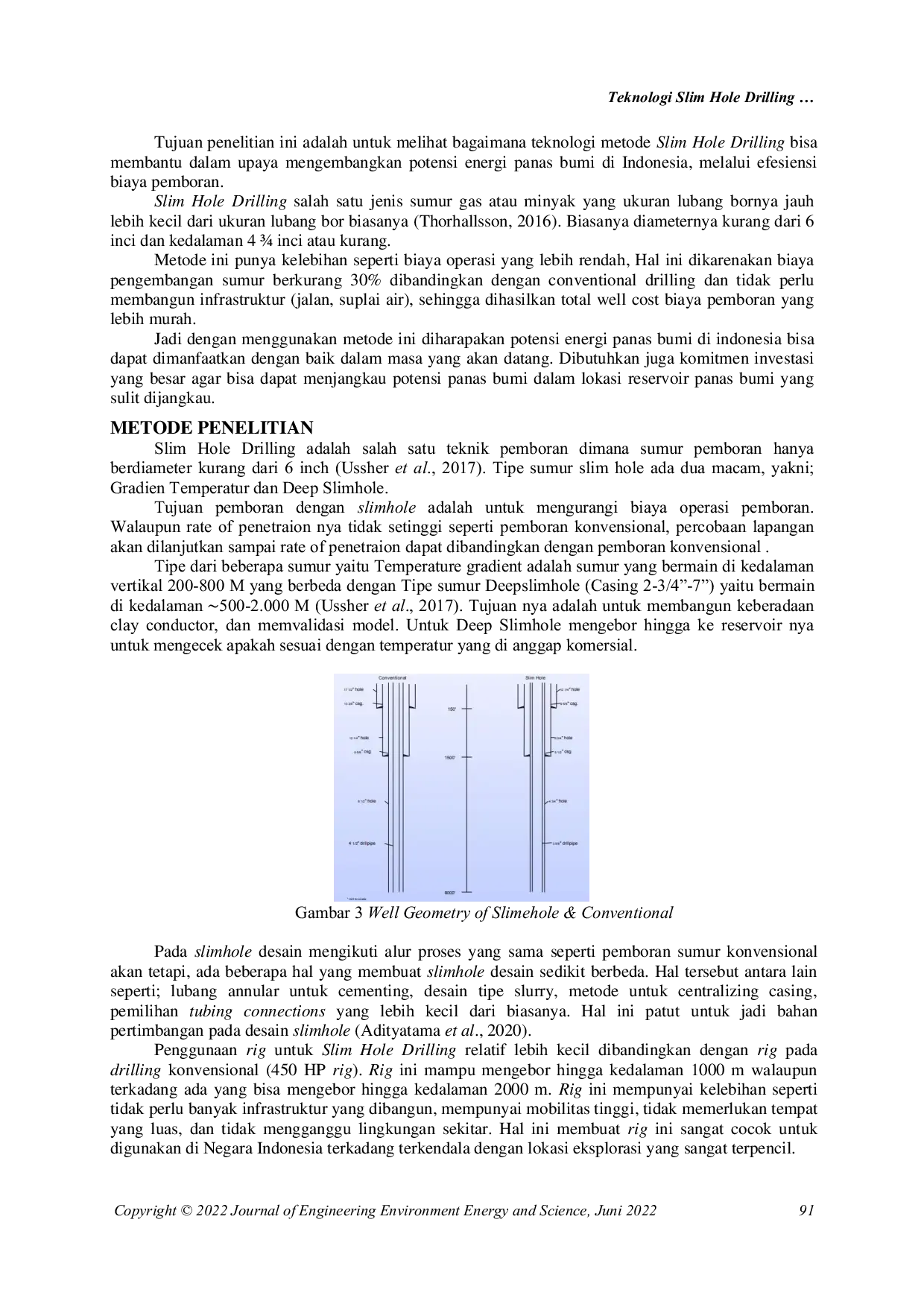 JURIS Teknologi Slim Hole Drilling Dalam Pengembangan Energi Geothermal di Indonesia