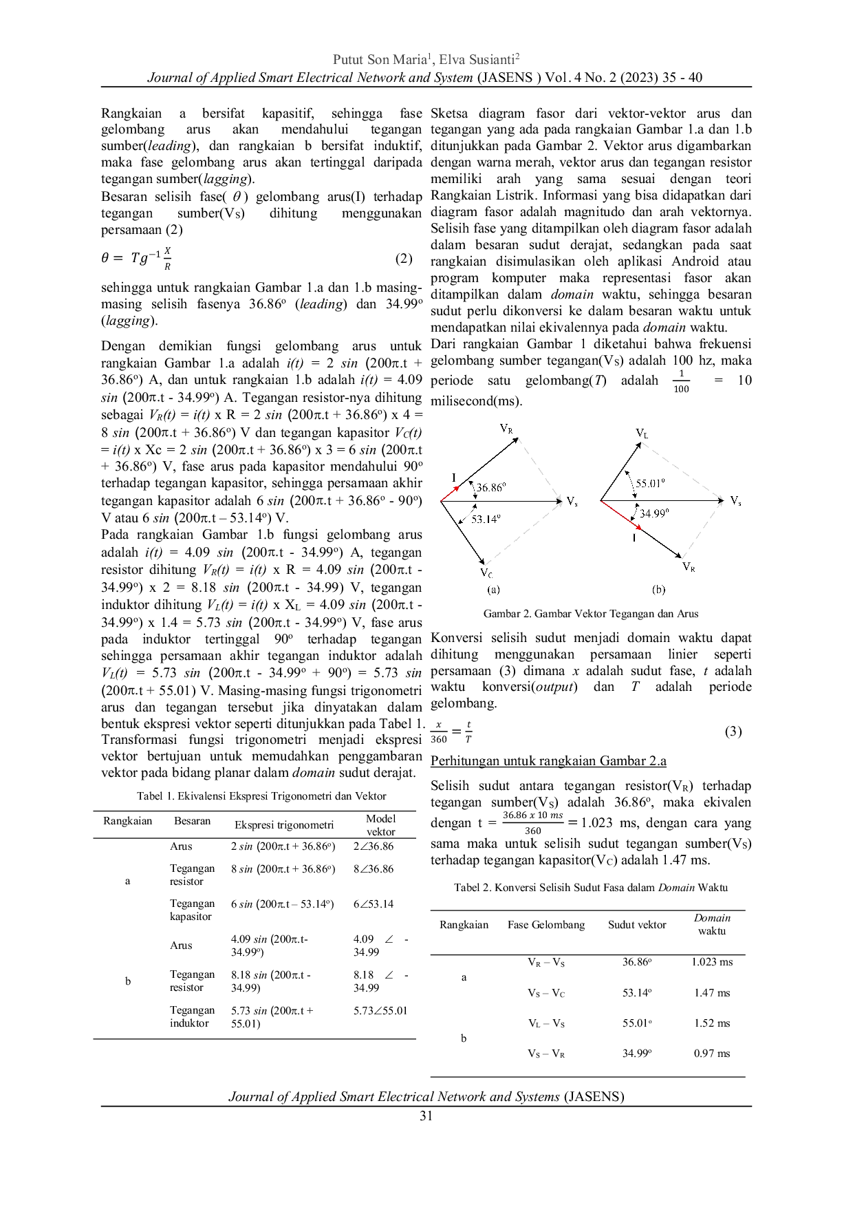JURIS Overview Aplikasi Android dan Program Komputer Sebagai Simulator Rangkaian Listrik Dengan Sumber Arus Bolak Balik
