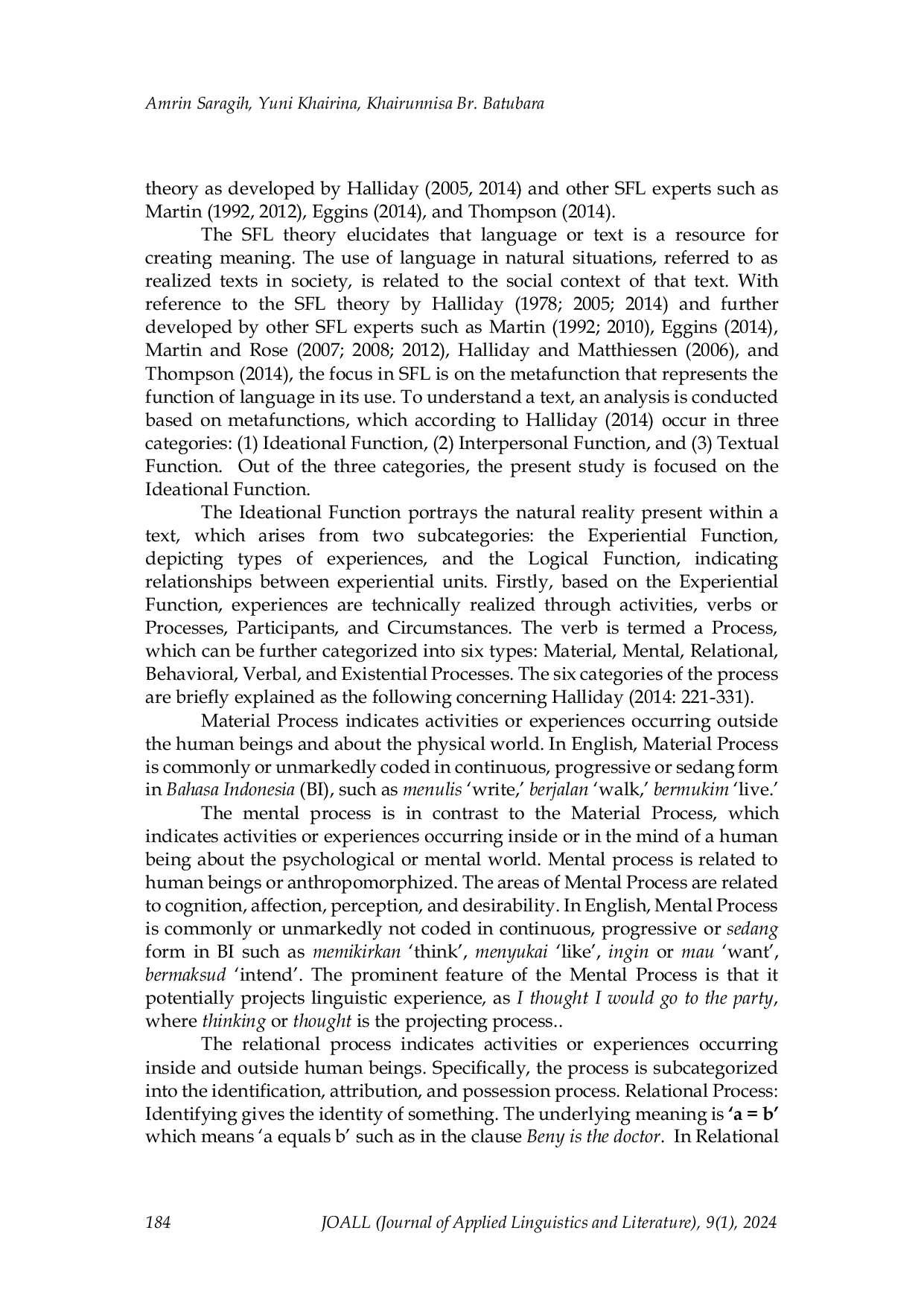 JURIS Political contestation Ideology and linguistic realization by 2024 prospective Indonesian presidential candidates