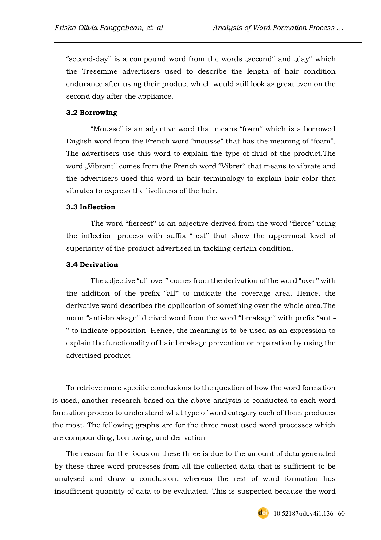 JURIS Analysis of Word Formation Process in Online Advertisements