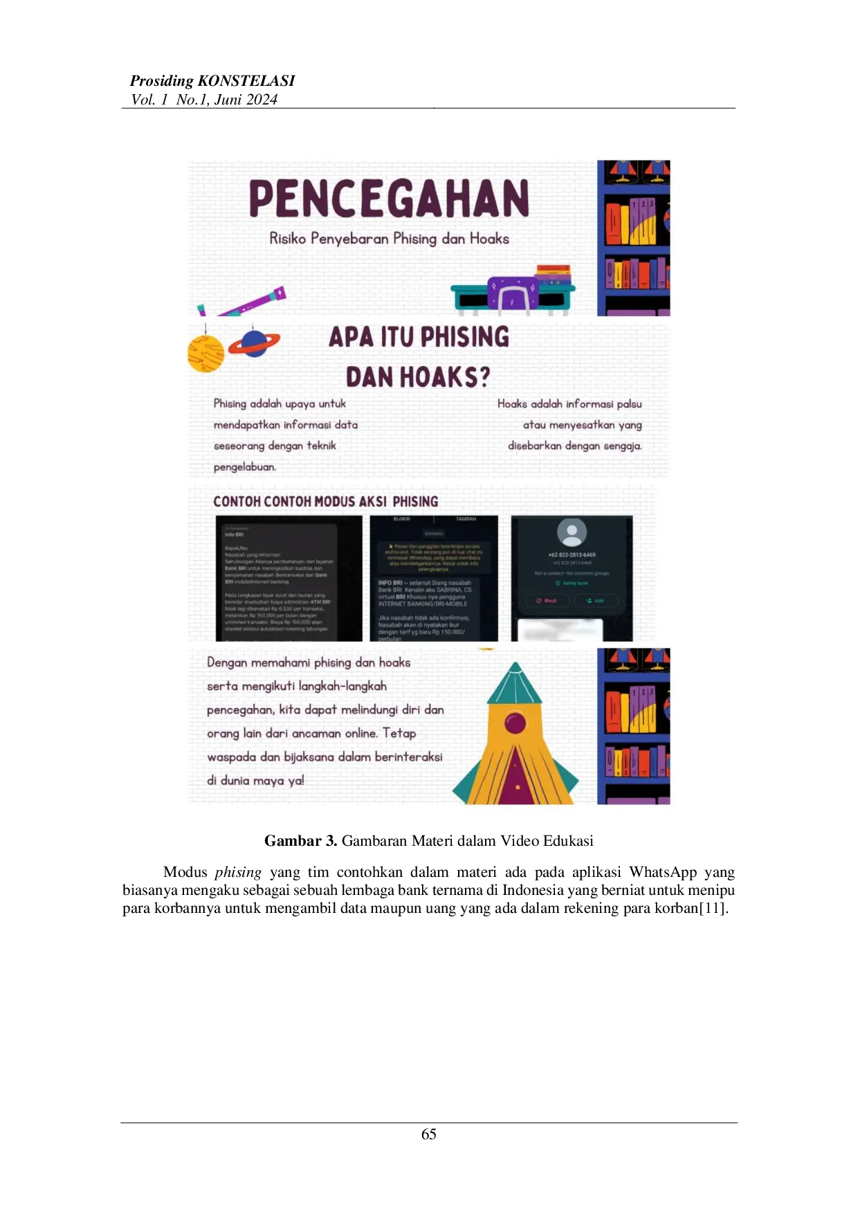 juris Pencegahan Resiko Penyebaran Phising dan Hoaks dengan Pembuatan Video Edukasi untuk Siswa Sekolah Menengah Pertama