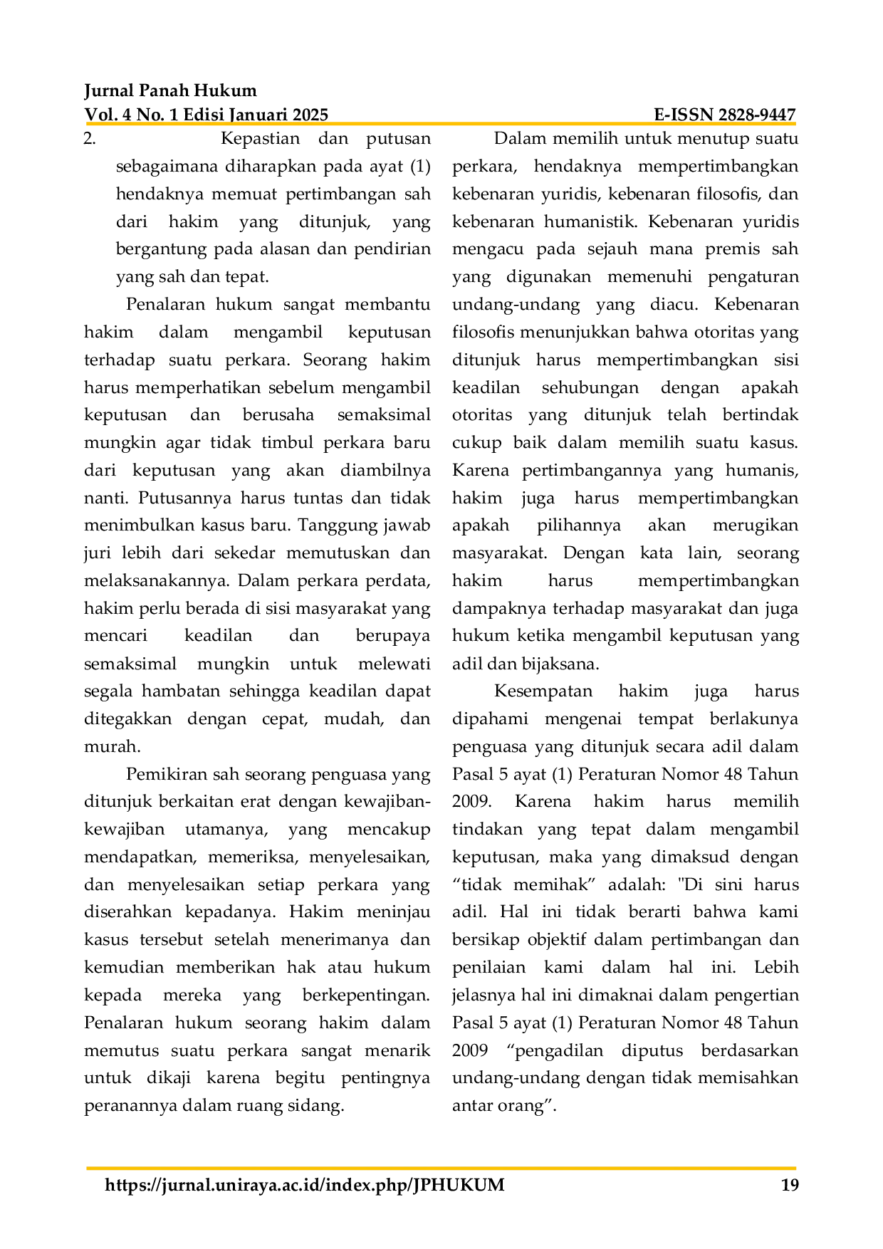 JURIS ANALISIS HUKUM PERTIMBANGAN HAKIM DALAM PUTUSAN PADA PERKARA WANPRESTASI Studi Putusan Nomor 760 Pdt G 2022 PN Mdn