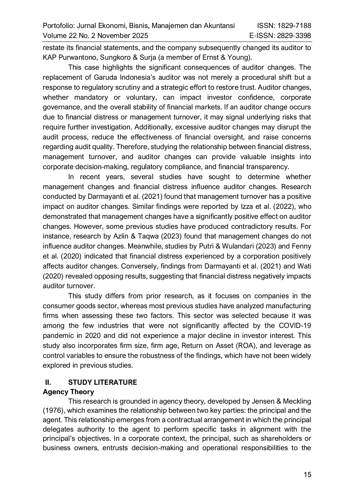 JURIS Does Leadership Shake Up and Financial Struggles Drive Auditor Changes