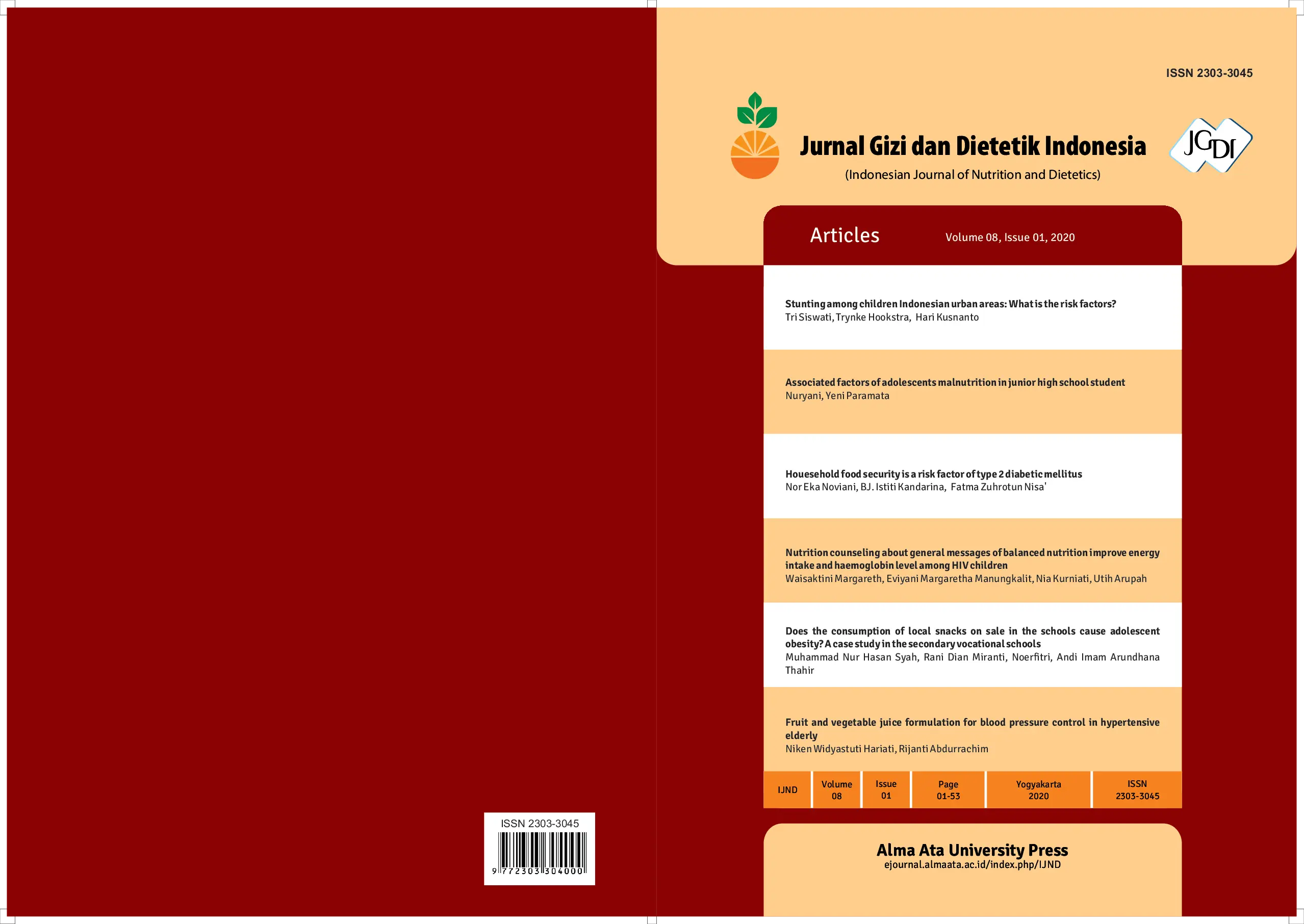 JURIS Stunting among children Indonesian urban areas What is the risk factors