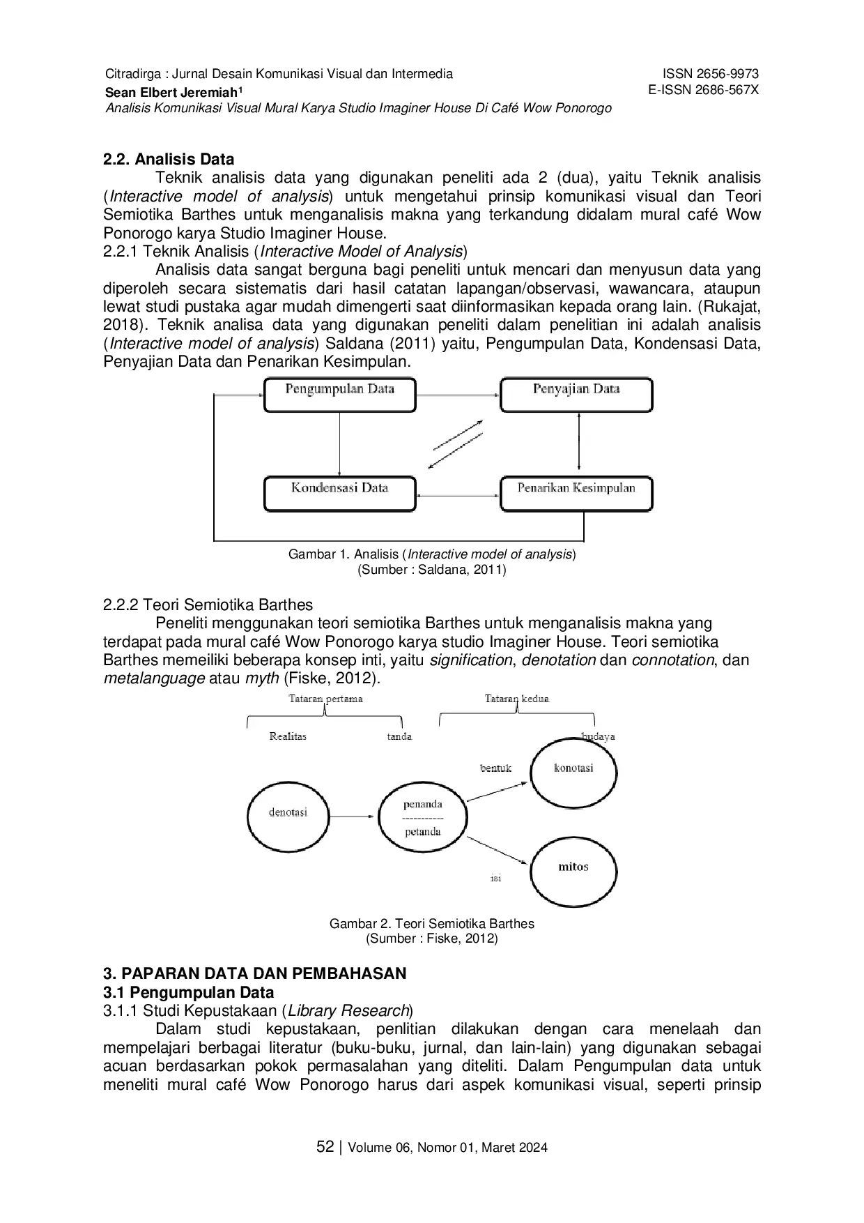 JURIS Analisis Komunikasi Visual Mural Karya Studio Imaginer House Di Caf Wow Ponorogo