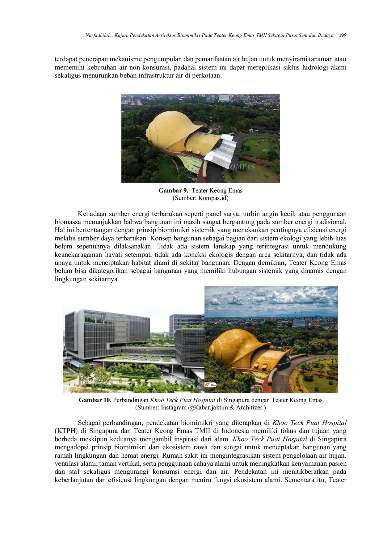 JURIS Kajian Pendekatan Arsitektur Biomimikri Pada Teater Keong Emas TMII Sebagai Pusat Seni dan Budaya